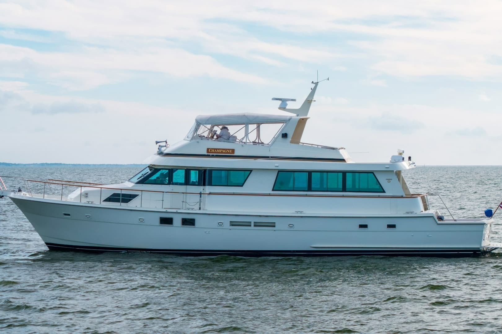 1989 Hatteras 74 Cockpit Motor Yacht