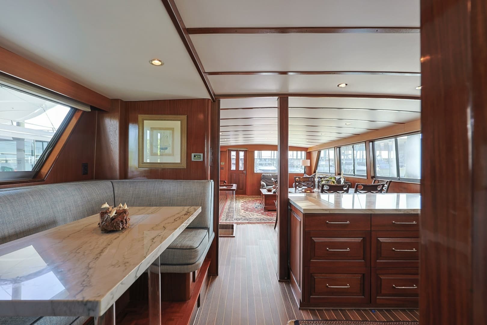 1989 Hatteras 74 Cockpit Motor Yacht