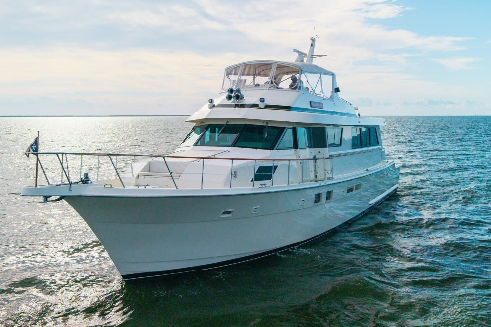 1989 Hatteras 74 Cockpit Motor Yacht