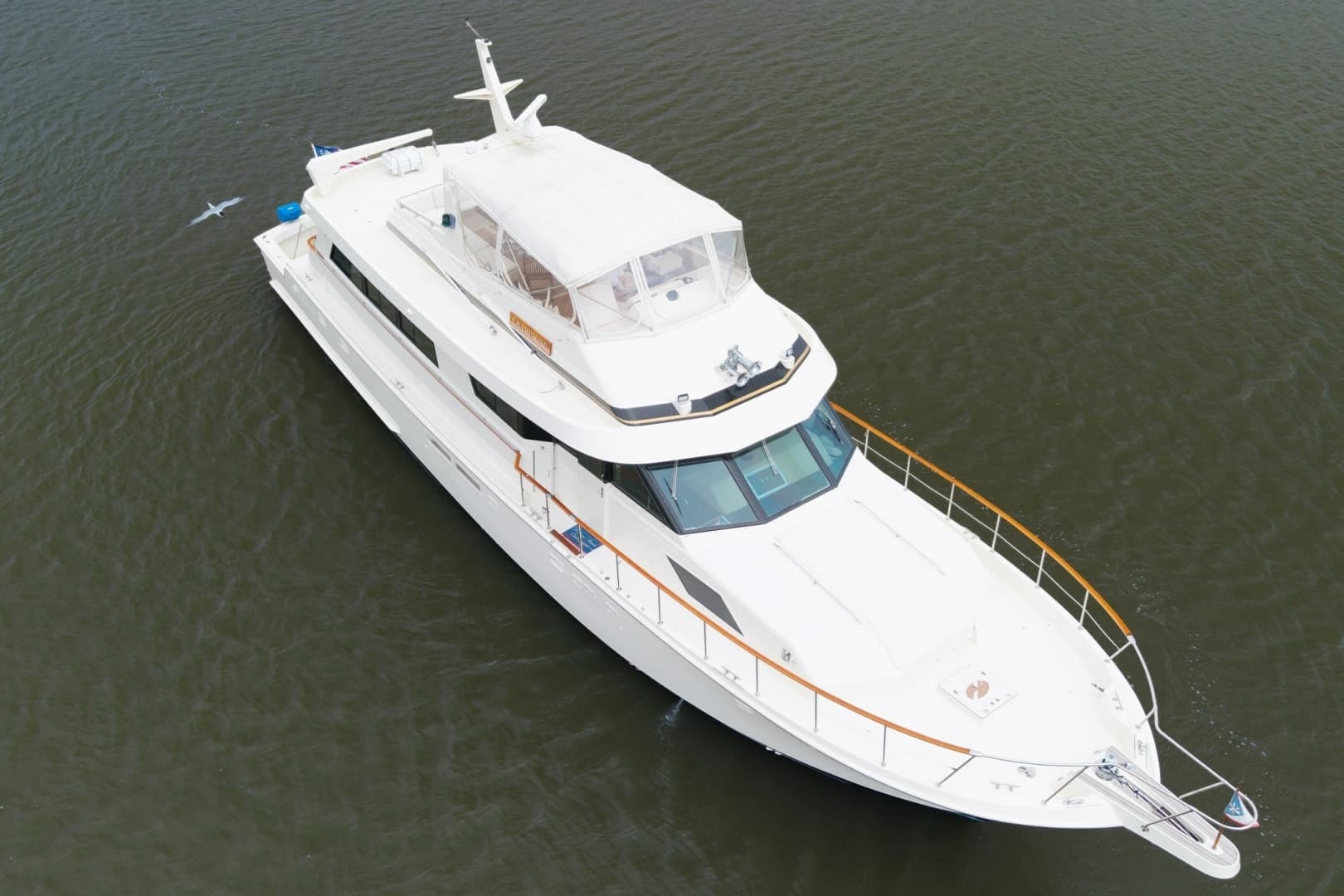 1989 Hatteras 74 Cockpit Motor Yacht