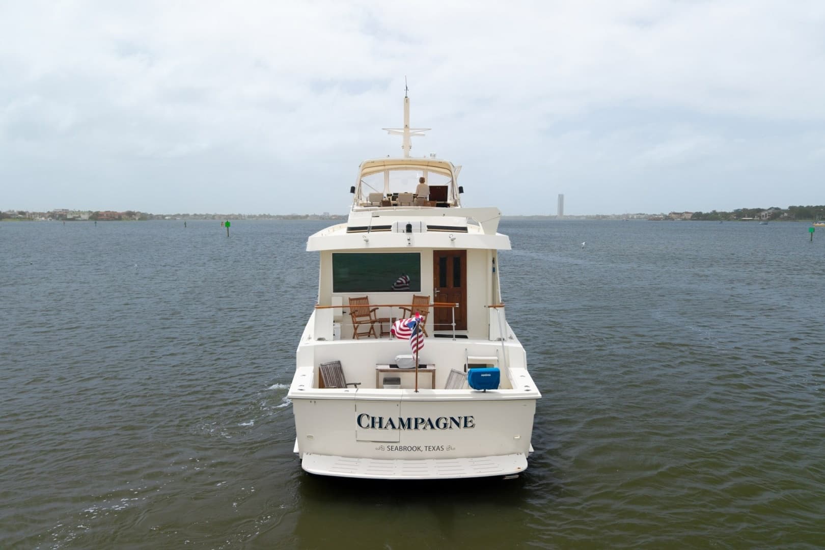 1989 Hatteras 74 Cockpit Motor Yacht