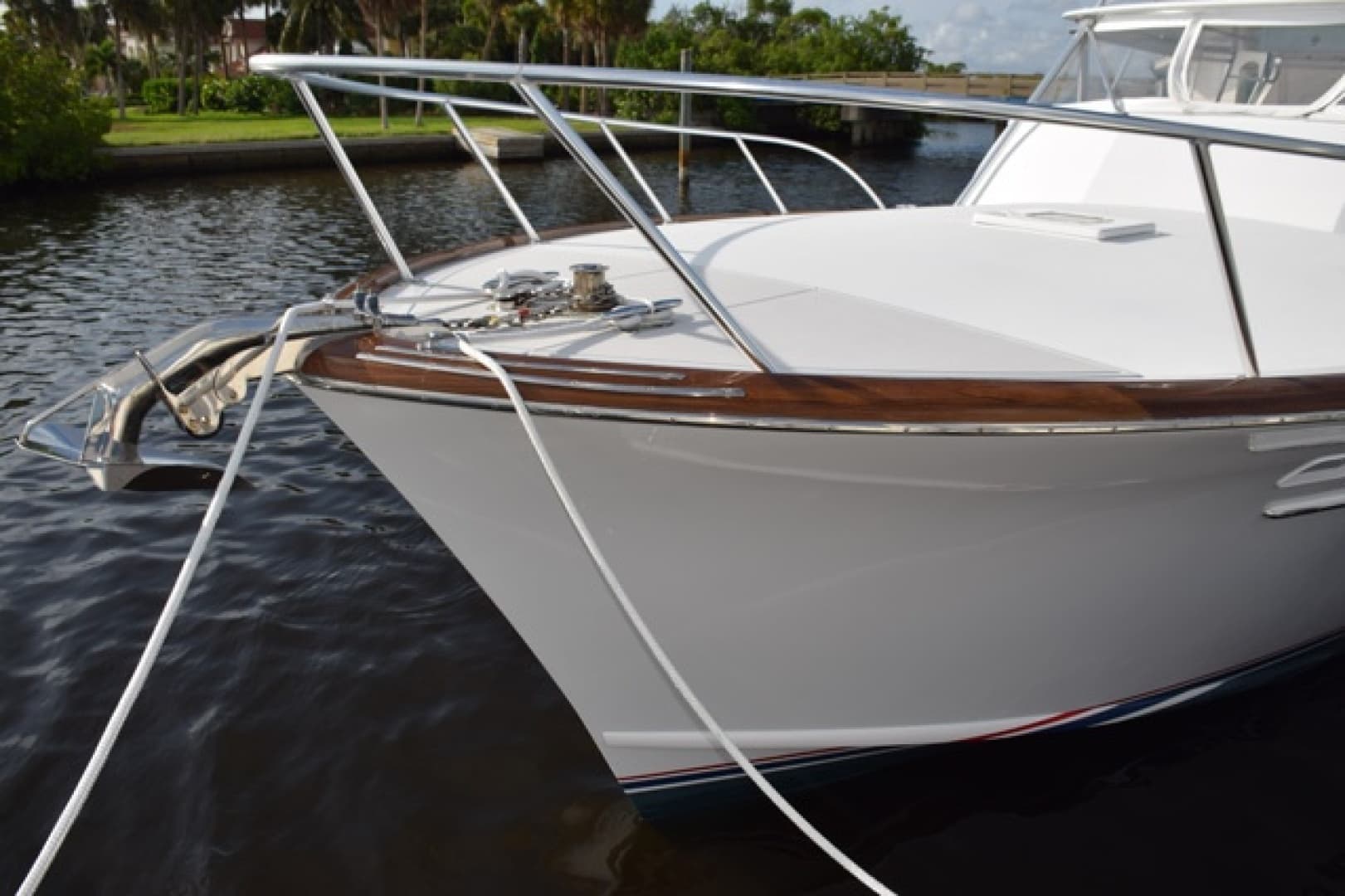 Anchor Chute And Windlass