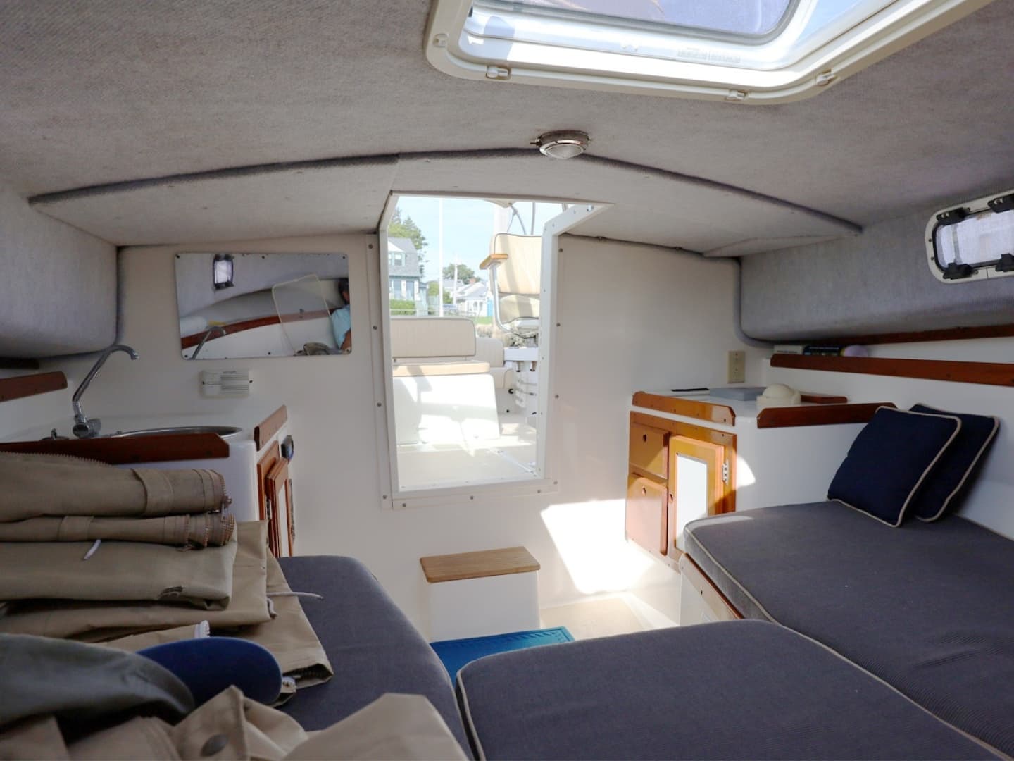 Cabin Looking Aft