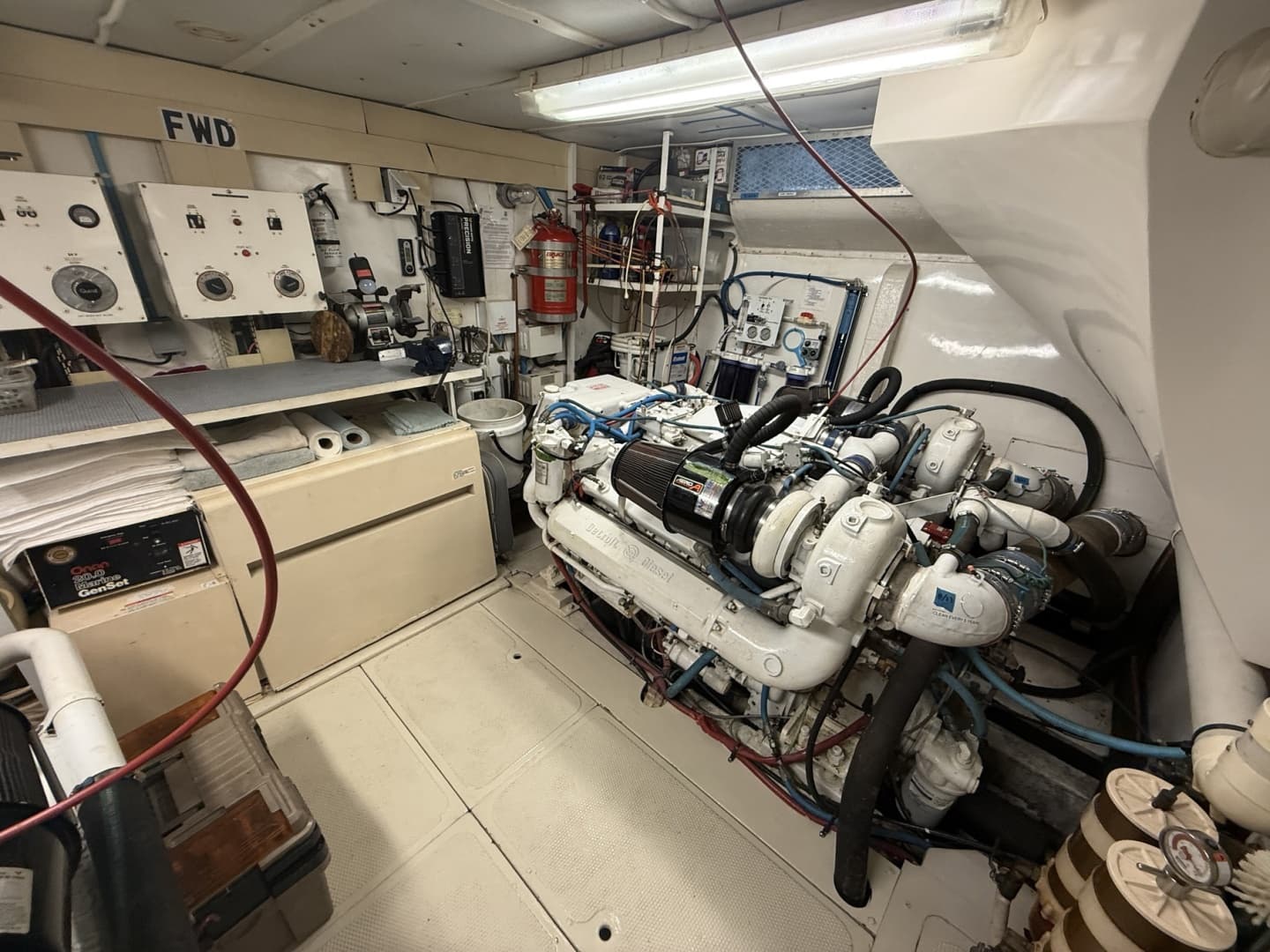 Engine Room Starboard Side
