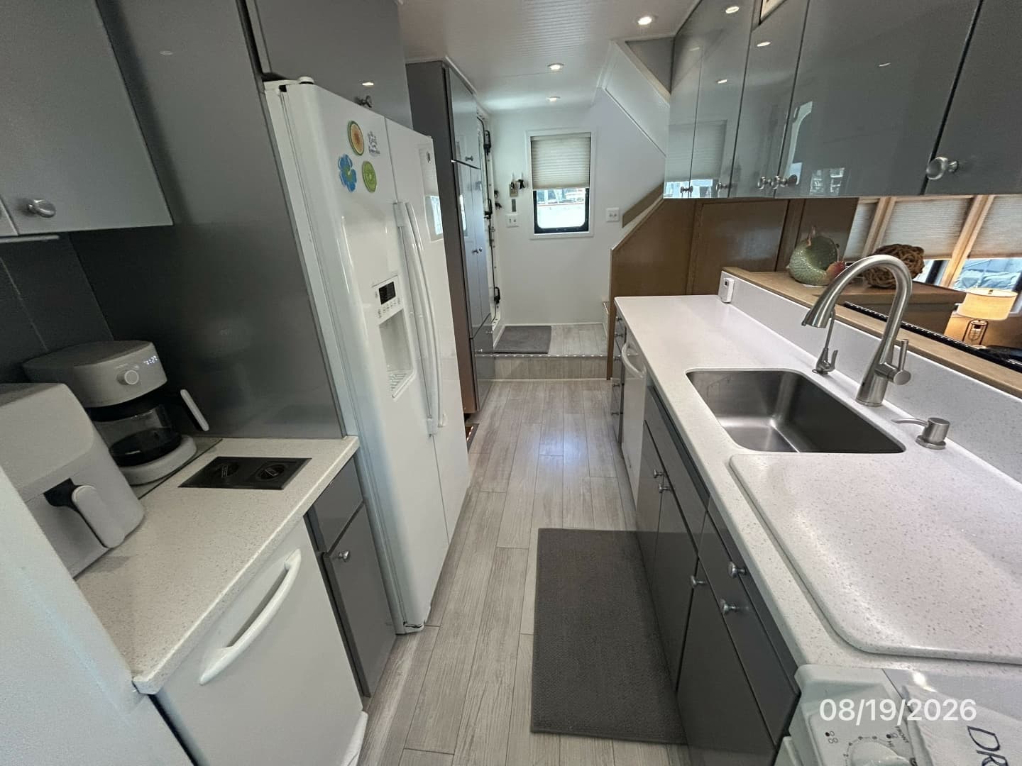 Steel Magnolia galley starboard