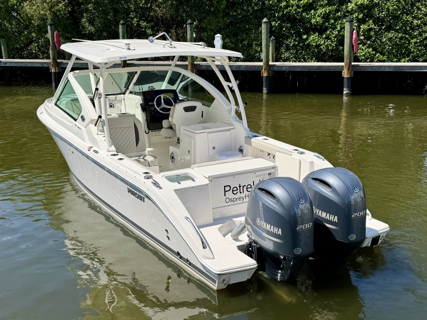 2022 Pursuit DC 266 Dual Console