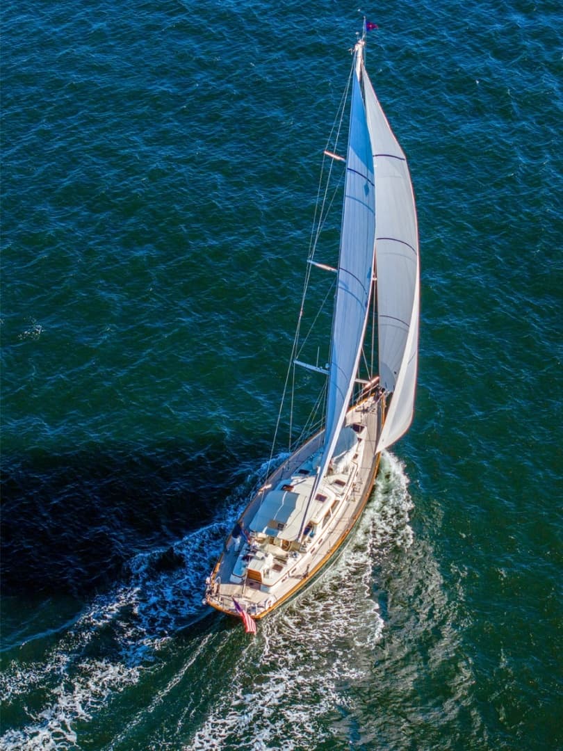 Aerial Stern View