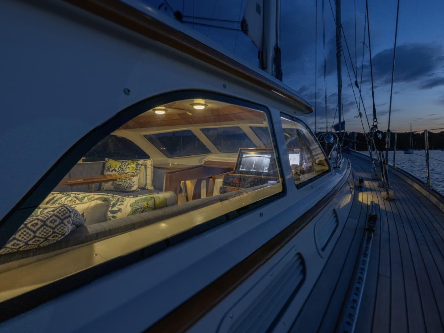 2001 Lyman-Morse Fontaine Custom 63 Pilothouse Sloop