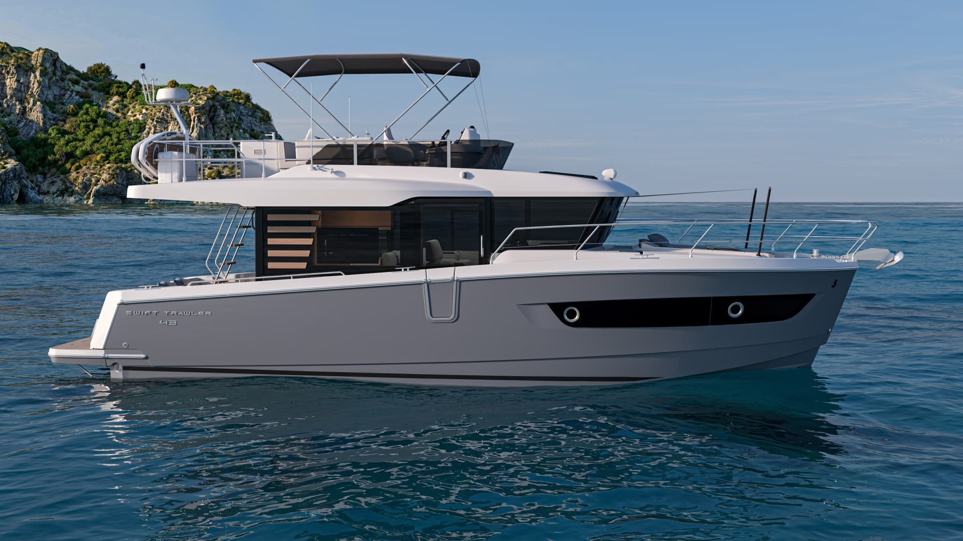 2027 Beneteau Swift Trawler 43 Fly