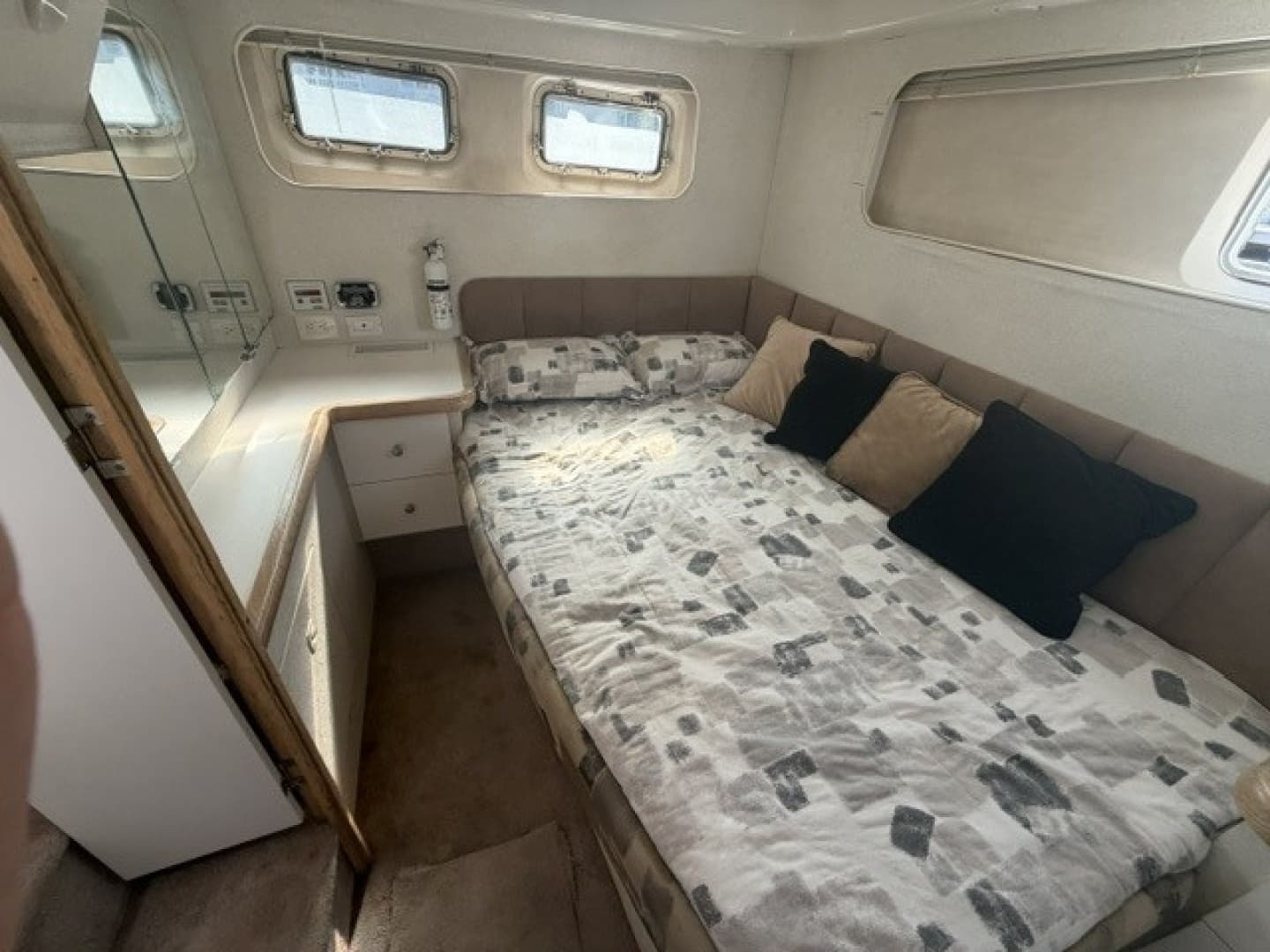 Aft stateroom looking at starboard side