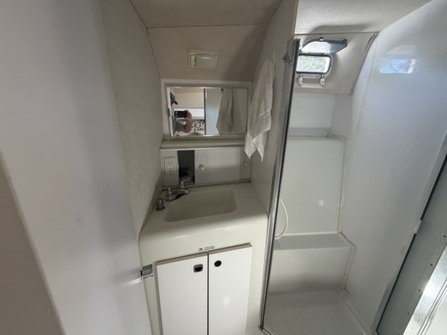 Forward bathroom