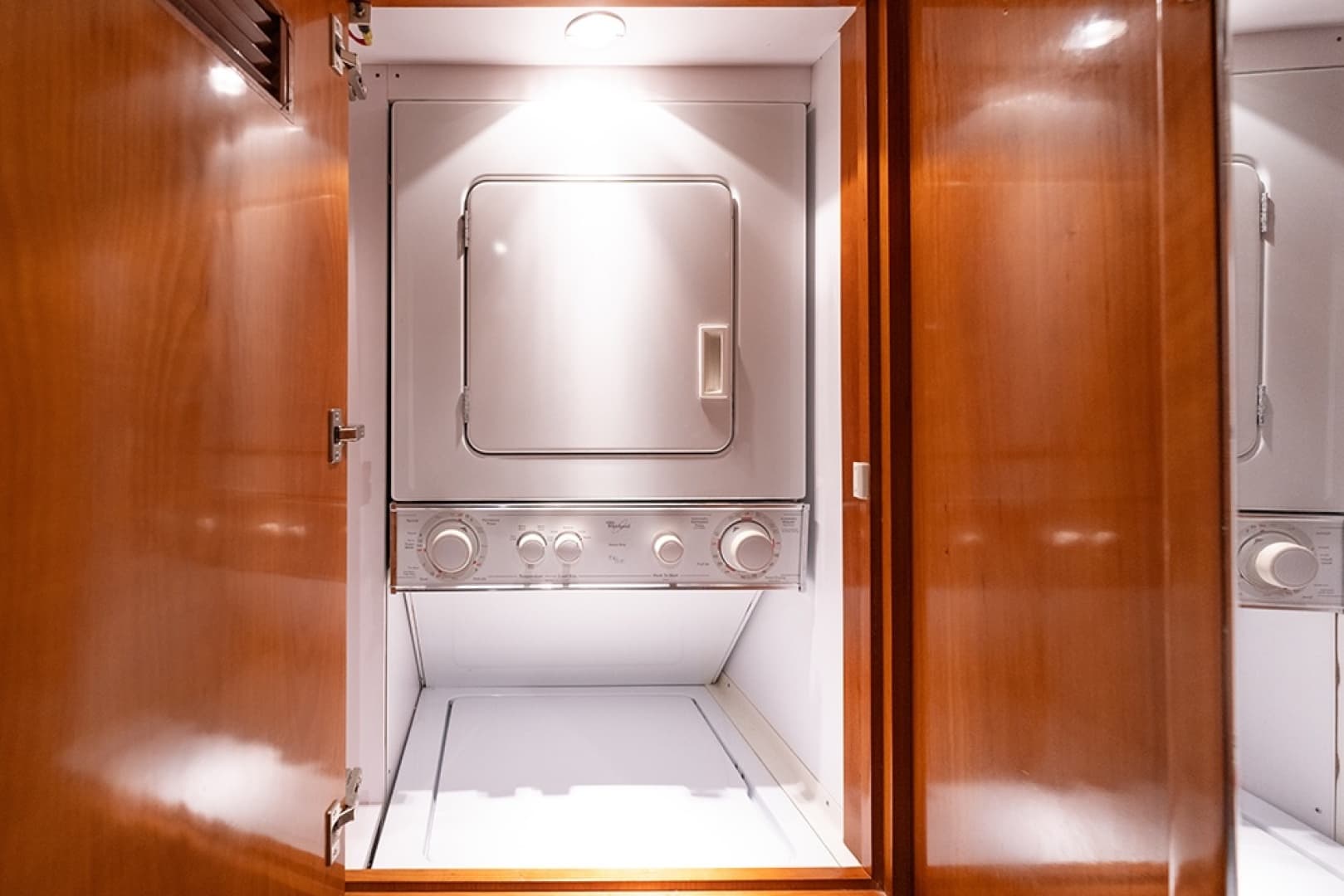 Washer and dryer