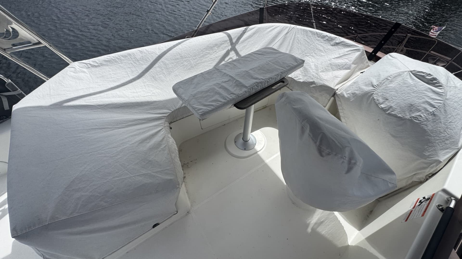 Flybridge Covered Seating