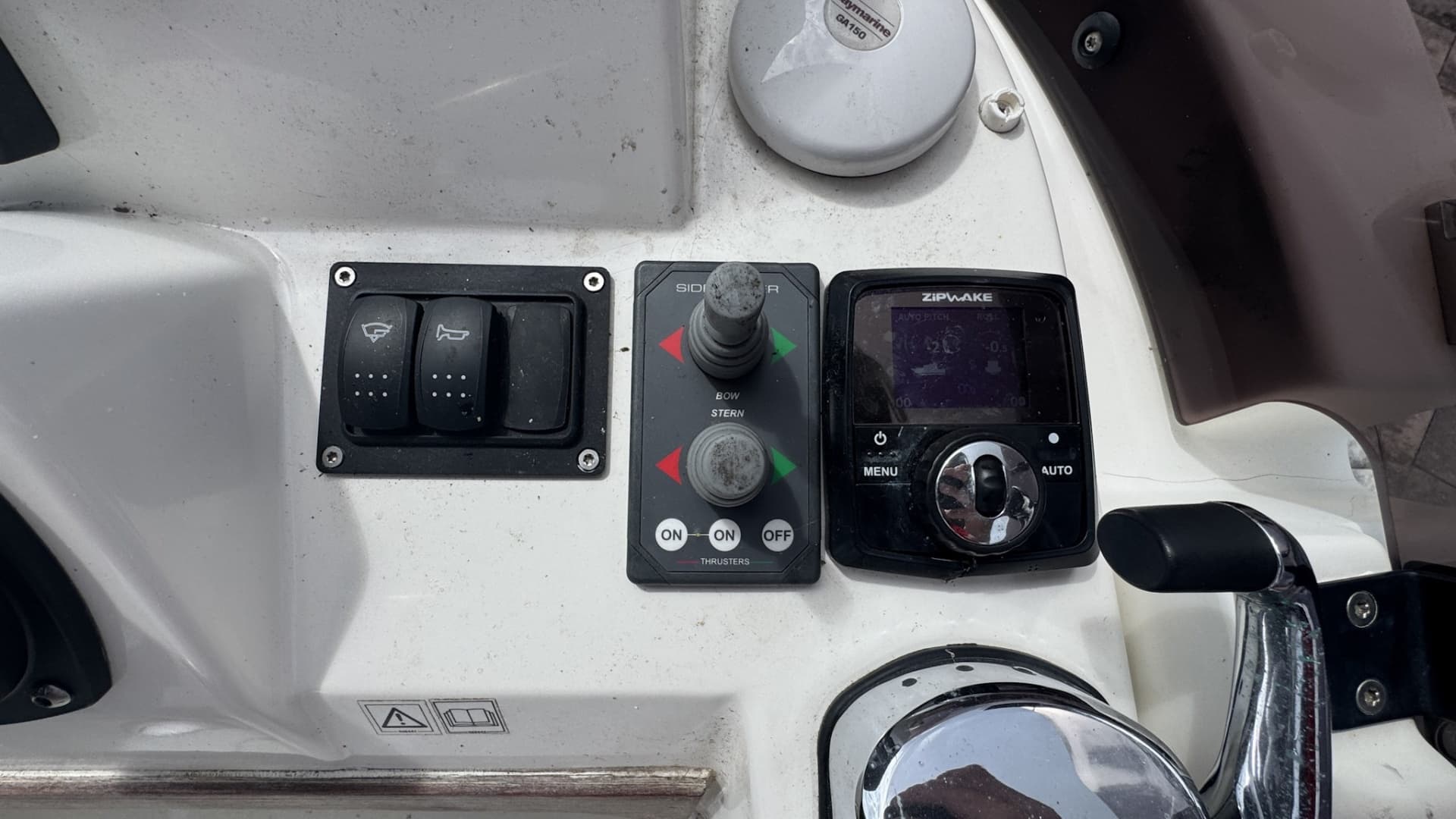 Flybridge Helm Control Panel