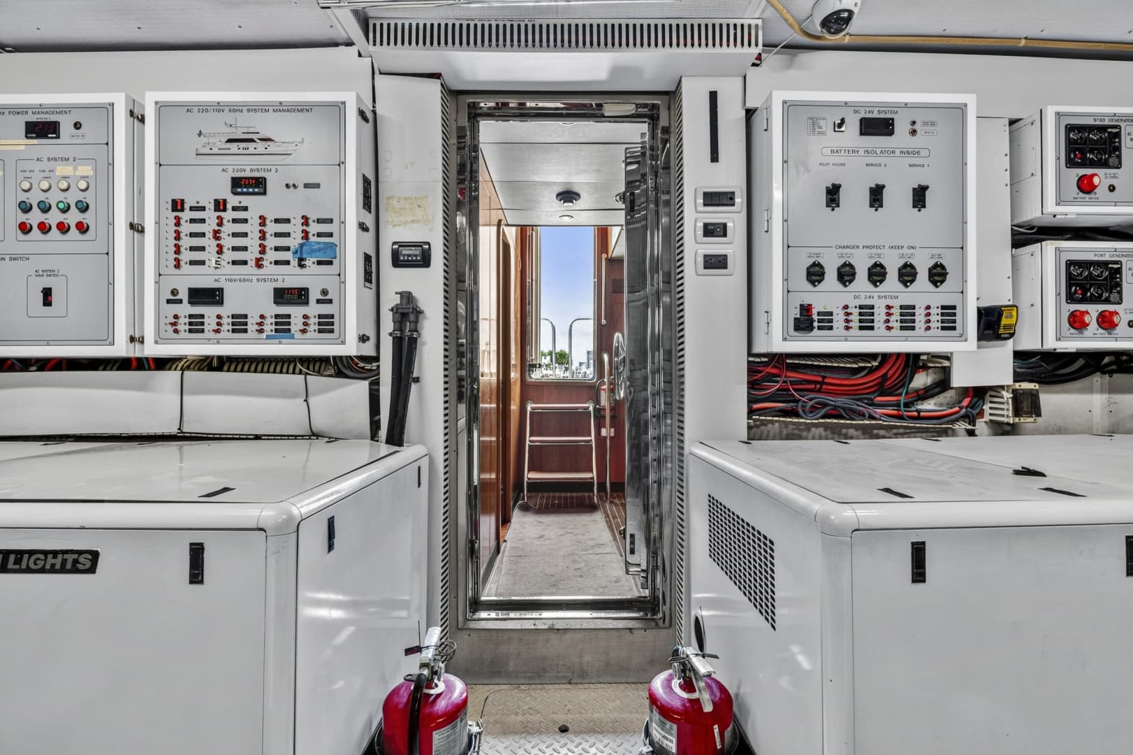 Engine Room Looking Aft