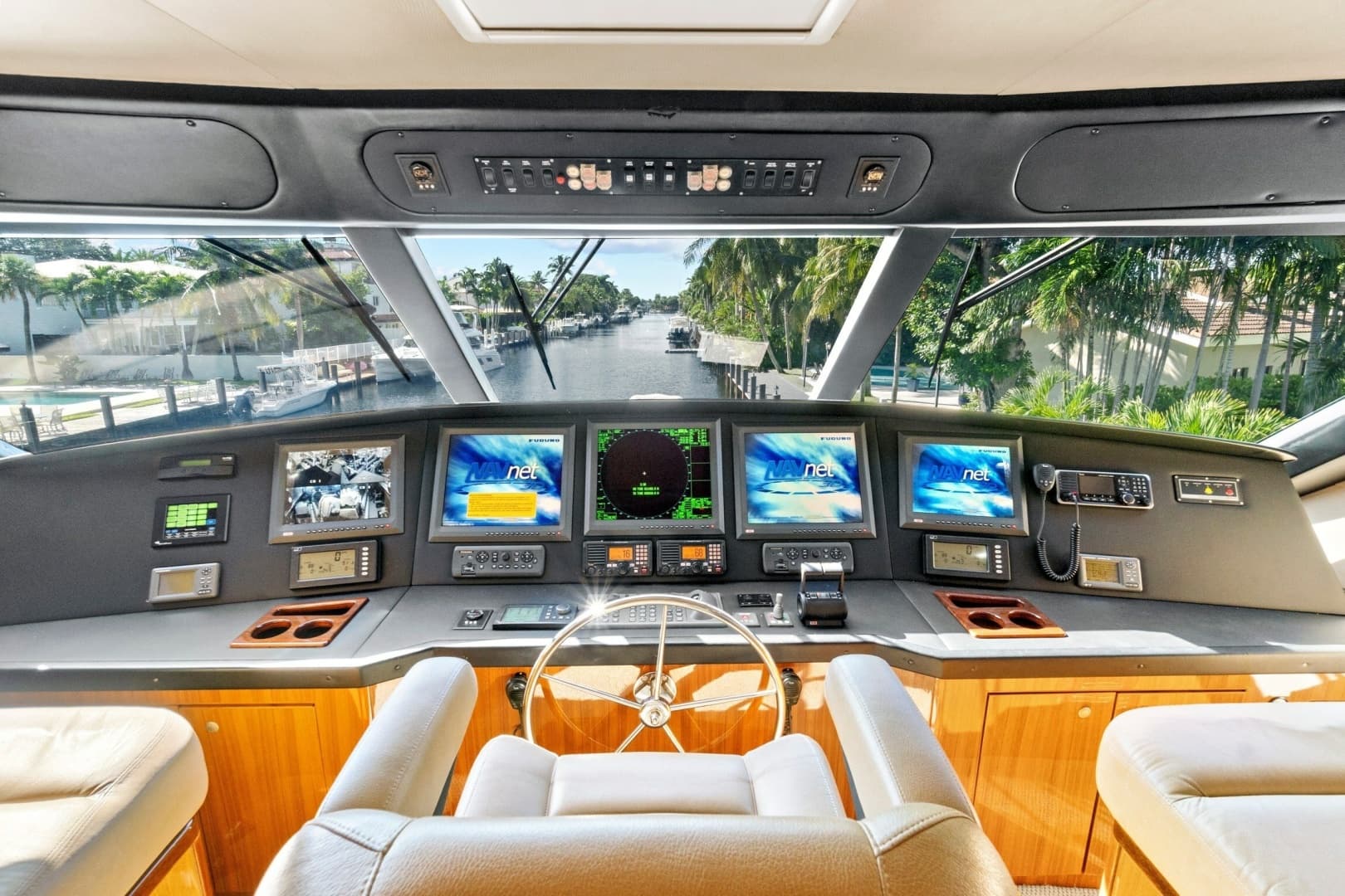 2008 Viking 74 Enclosed Bridge