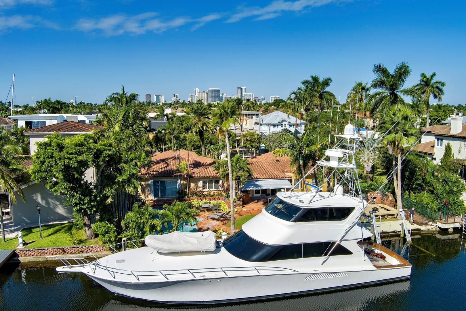 2008 Viking 74 Enclosed Bridge