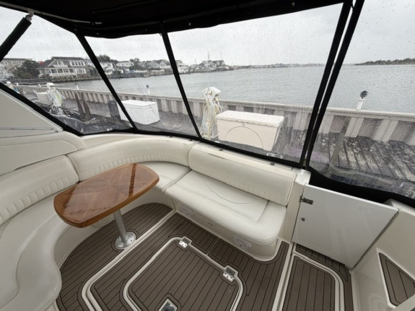 Cockpit looking aft