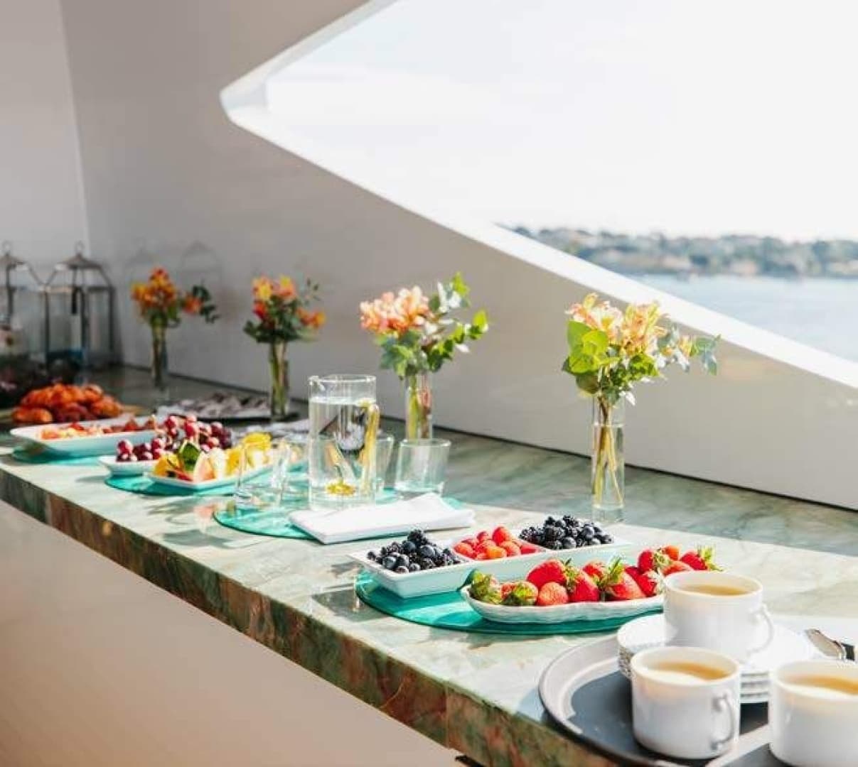 Sun Deck Serving area