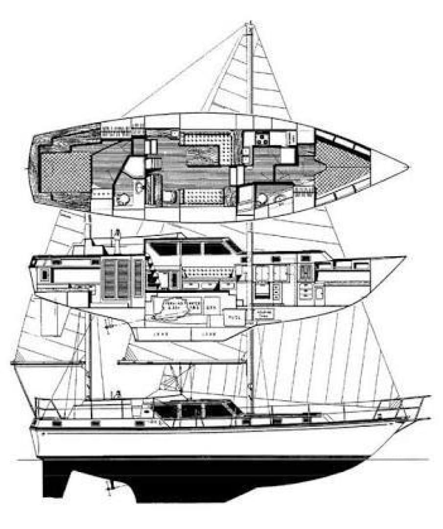 1980 Gulfstar Sailmaster