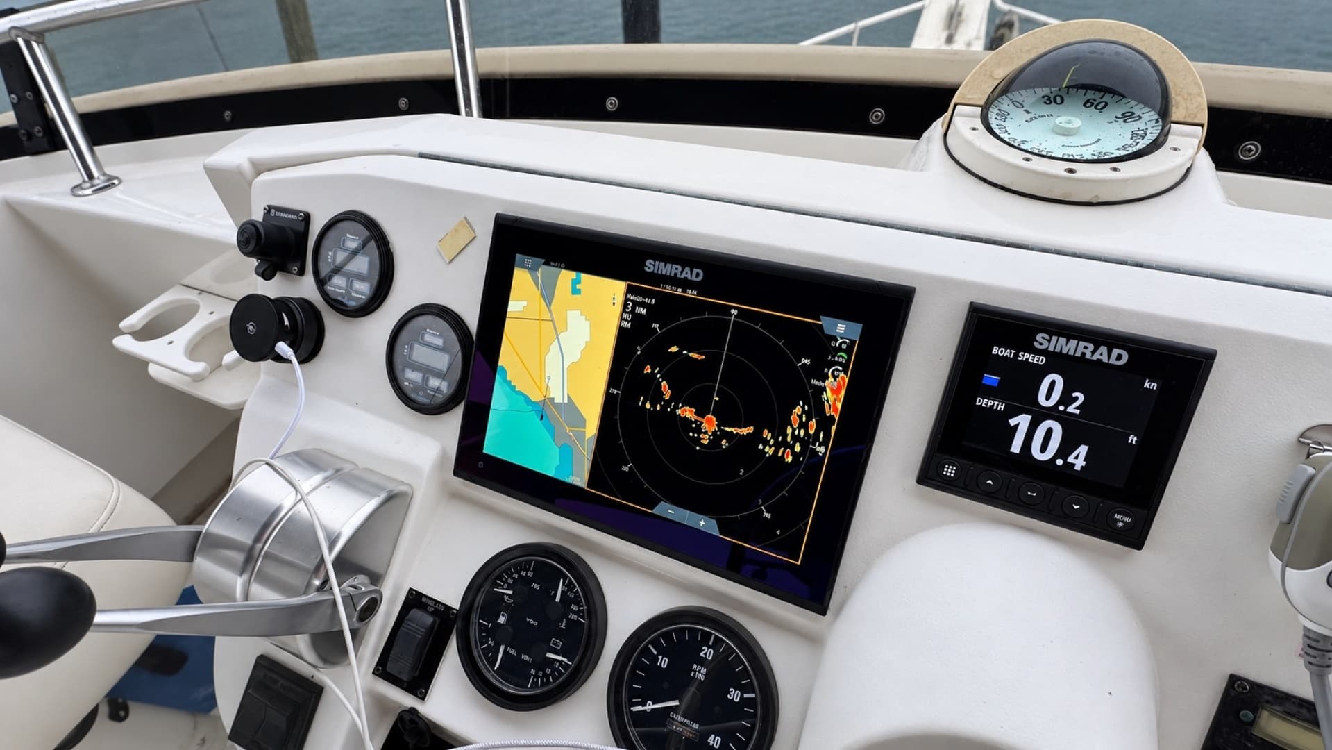 Flybridge Helm Controls