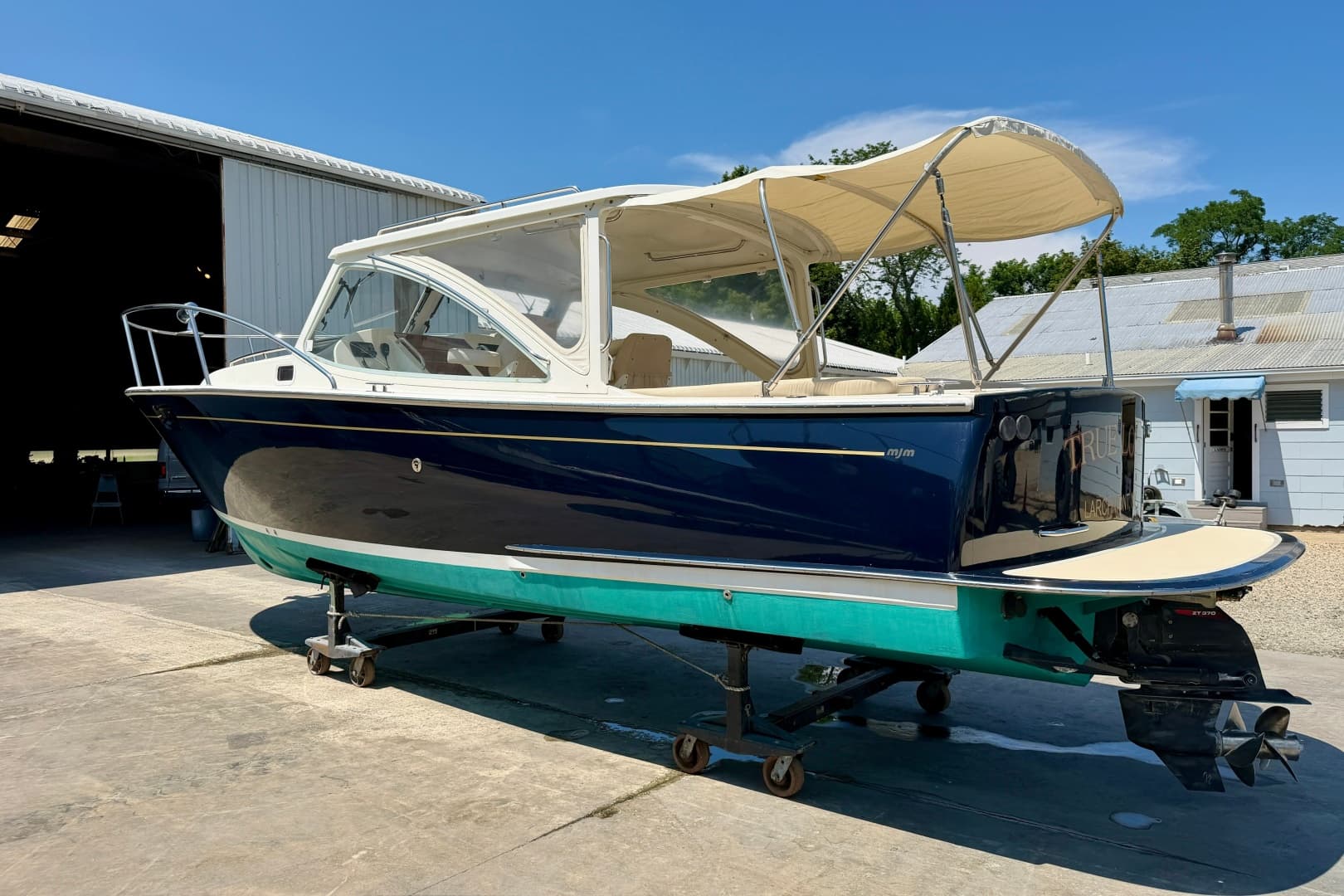 2009 MJM 29z Downeast with new Yanmar diesel