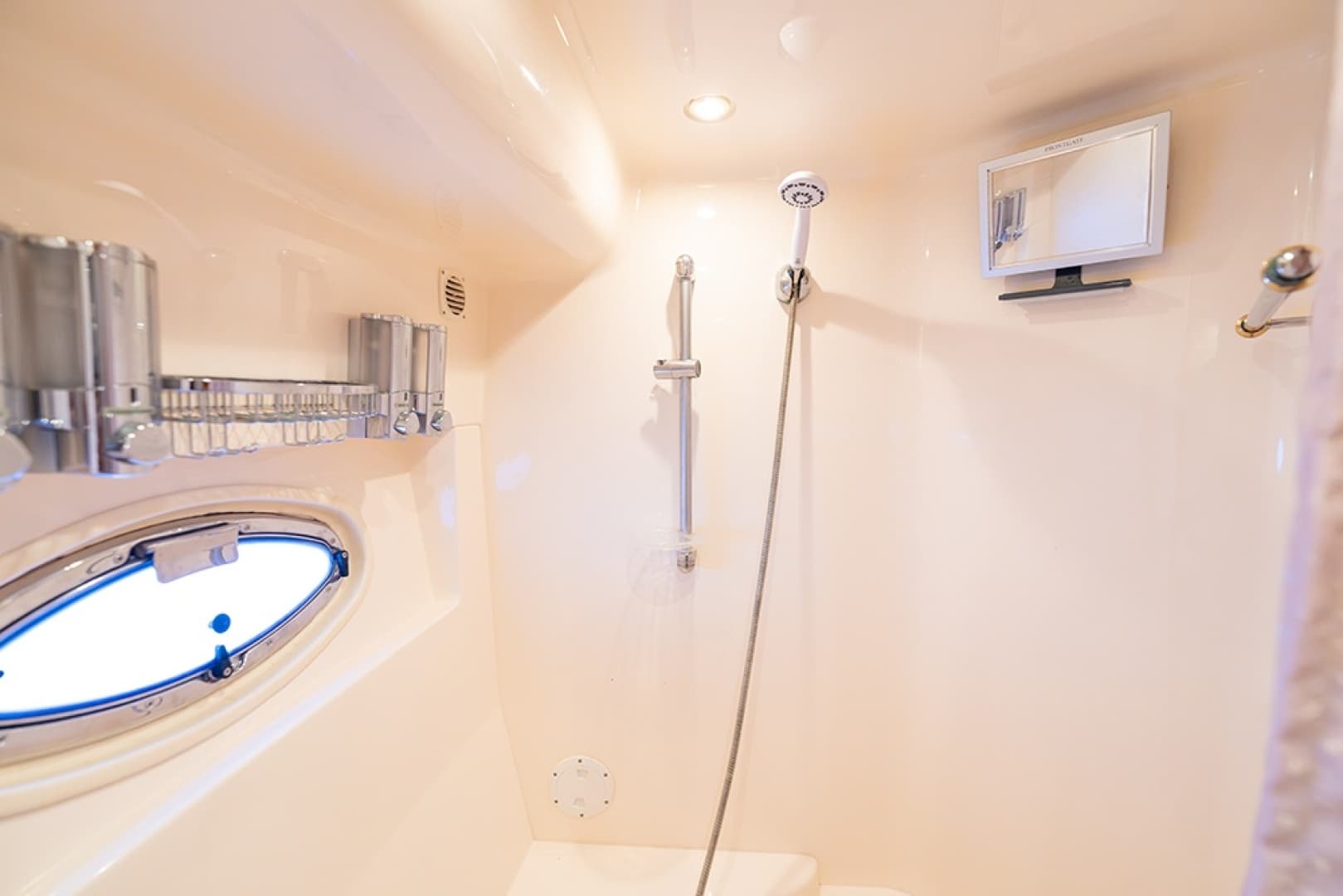 Master shower