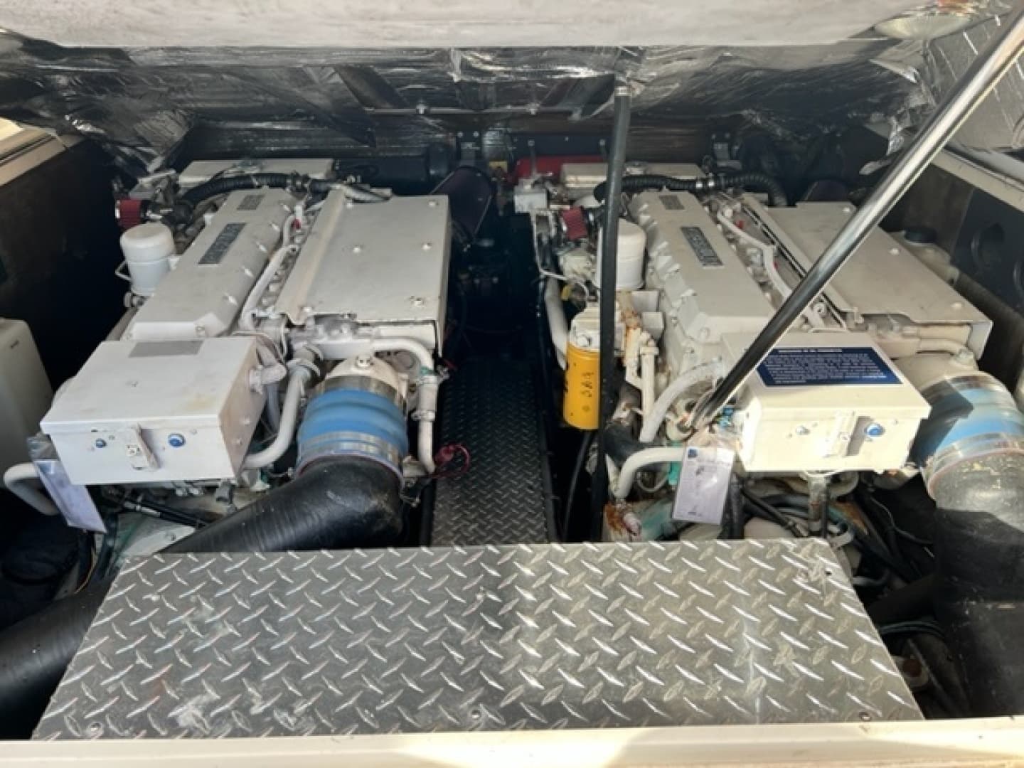 Twin Caterpillar Engines