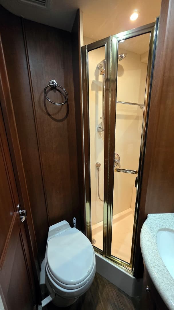 Guest Head Shower and Toilet