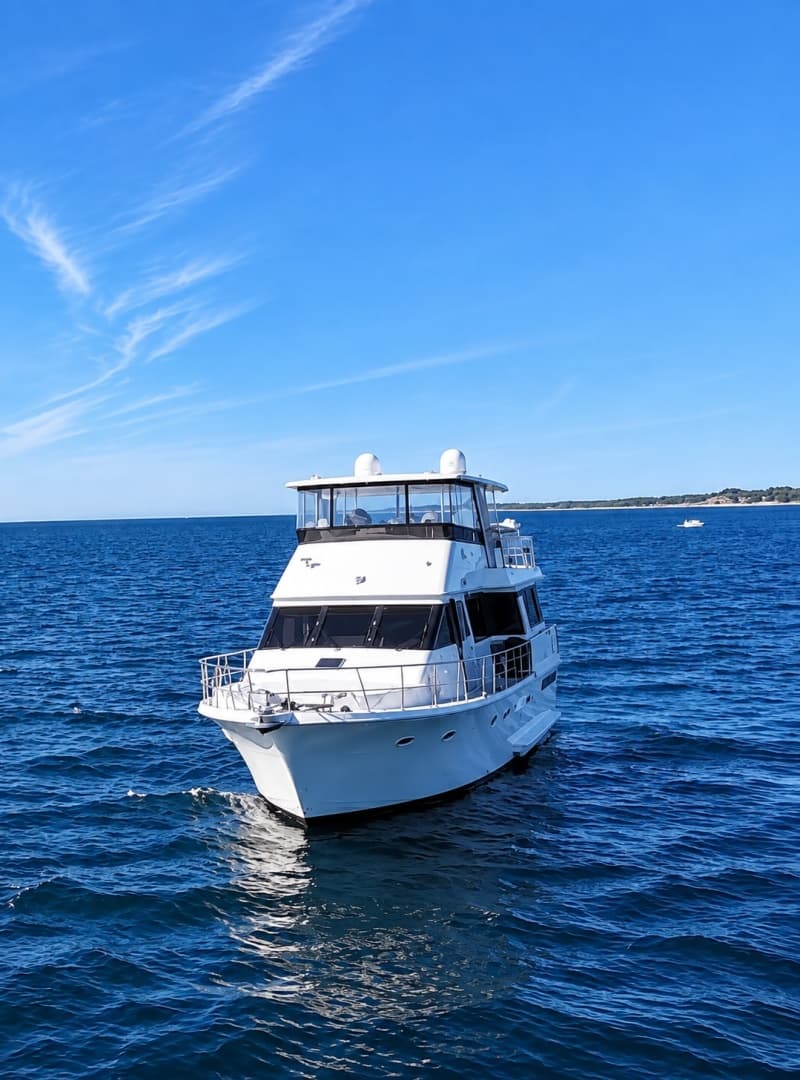 1990 Viking 55 MOTOR YACHT WIDE BODY