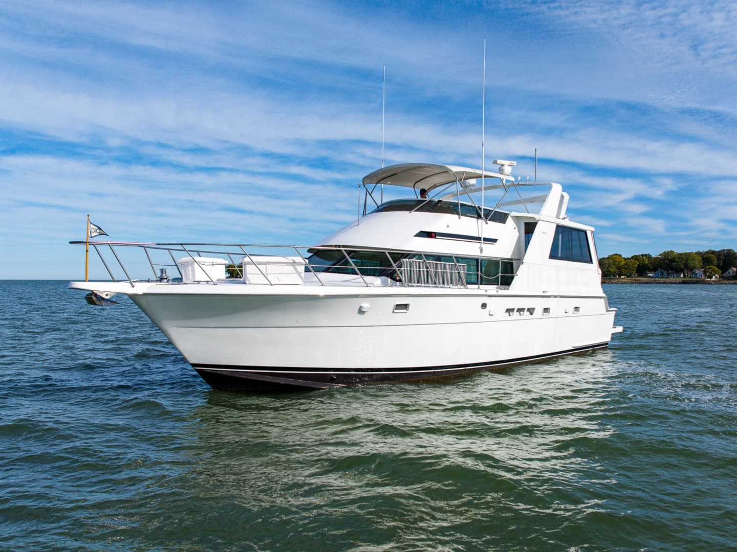 1995 Hatteras 52 Cockpit Motor Yacht