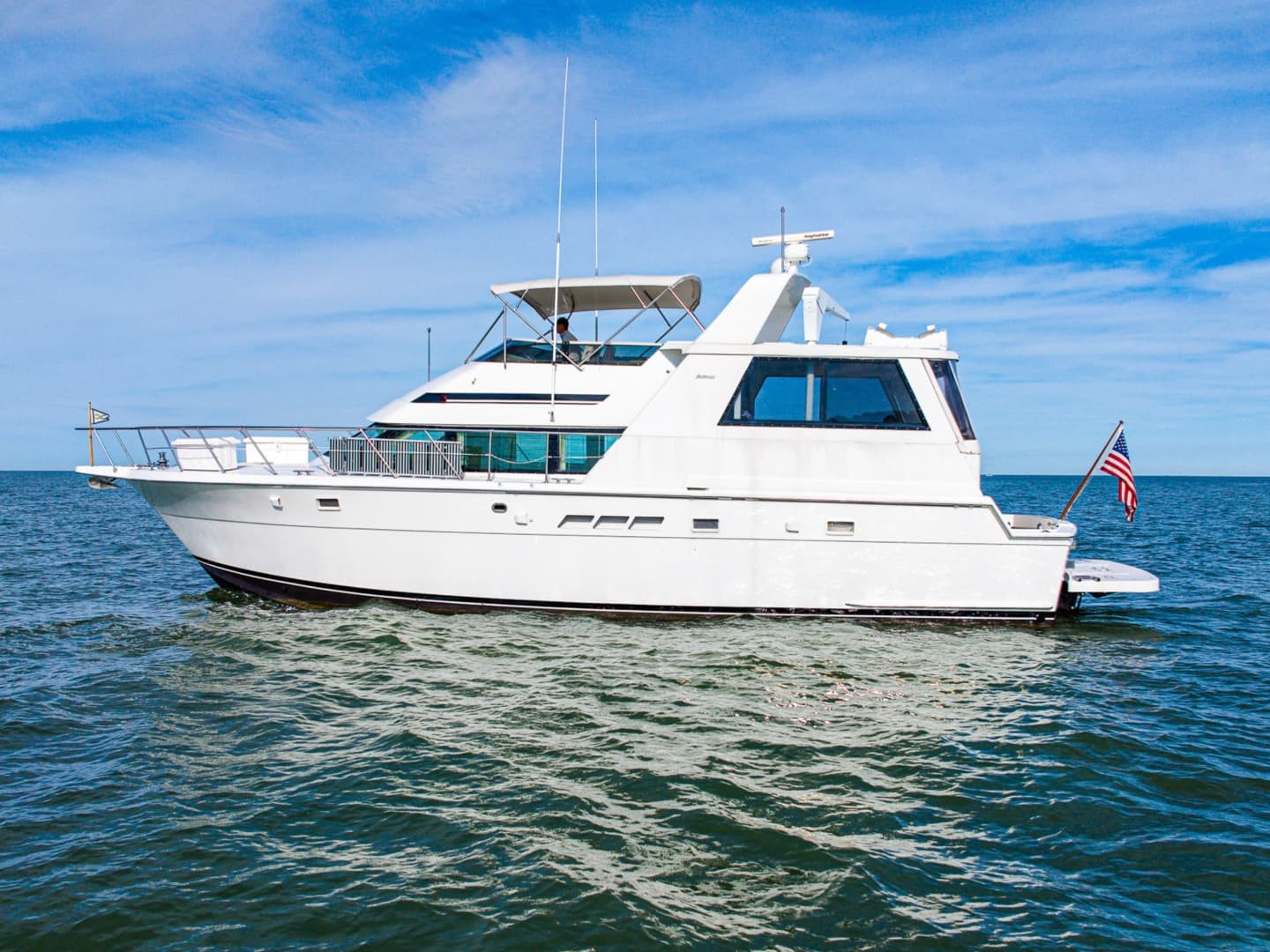 1995 Hatteras 52 Cockpit Motor Yacht