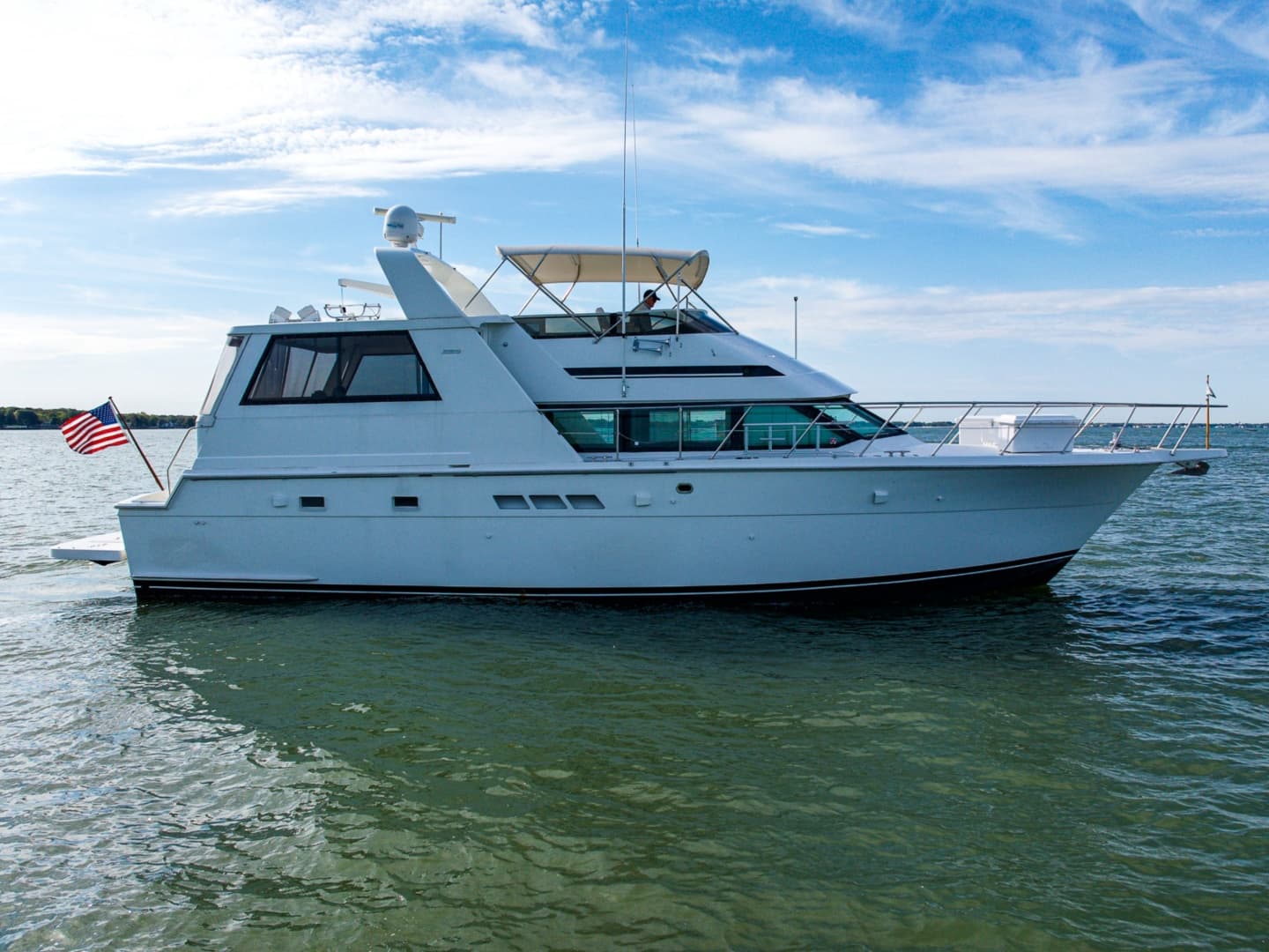1995 Hatteras 52 Cockpit Motor Yacht