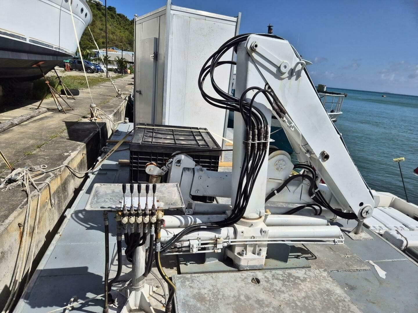 1985 Custom Aluminum Barge