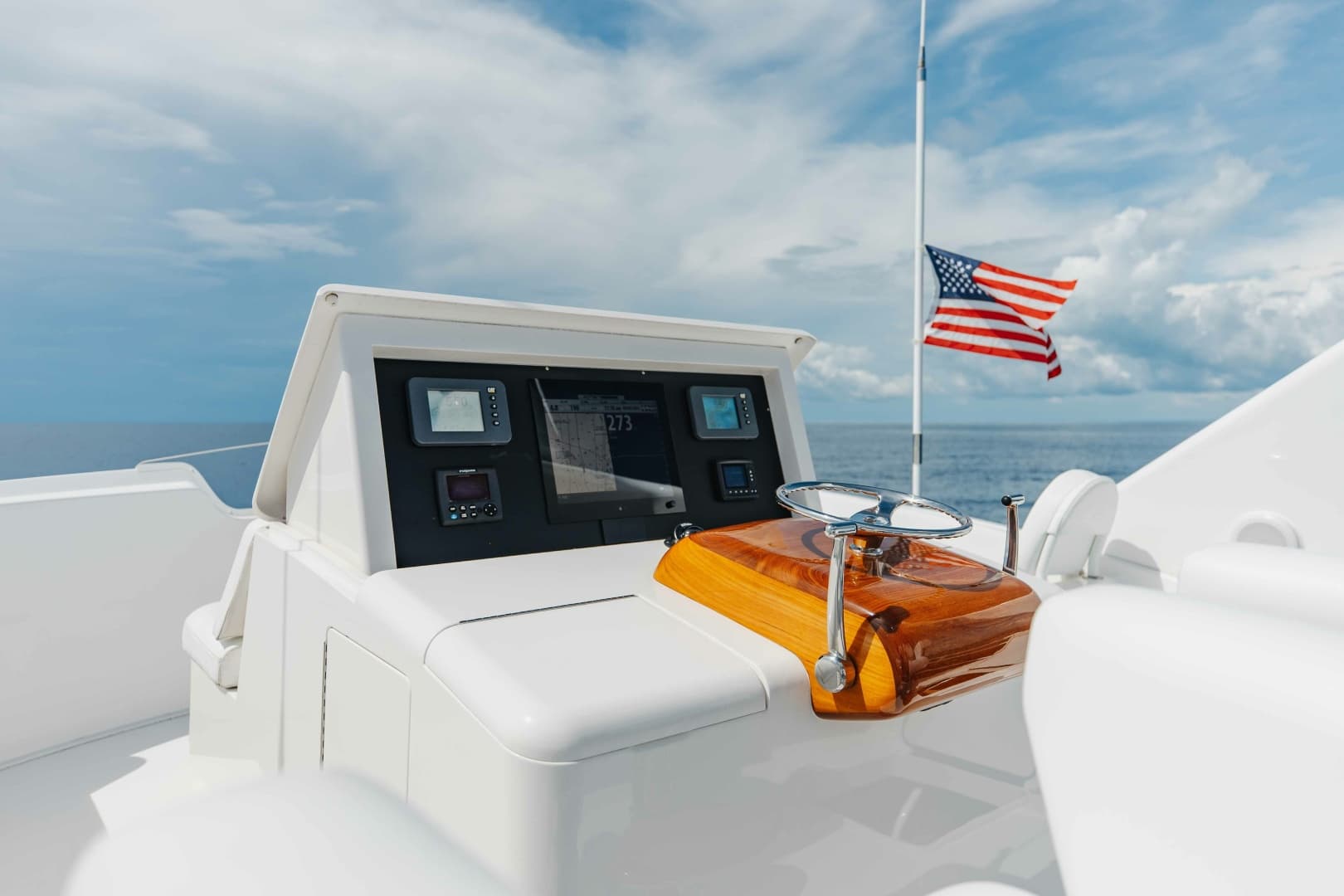 2012 Viking 76 Enclosed Bridge
