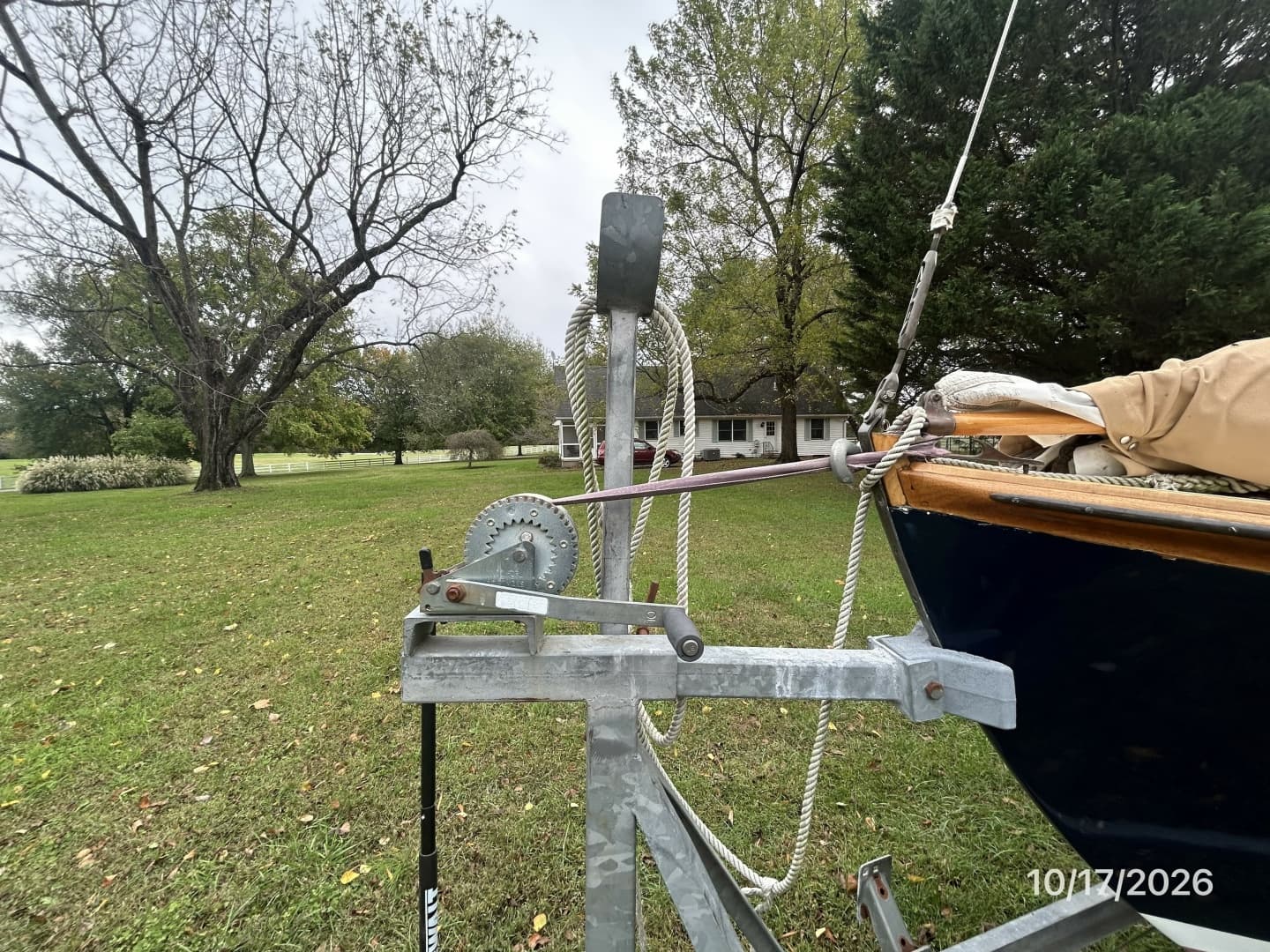 Haven 12.5 custom trailer winch