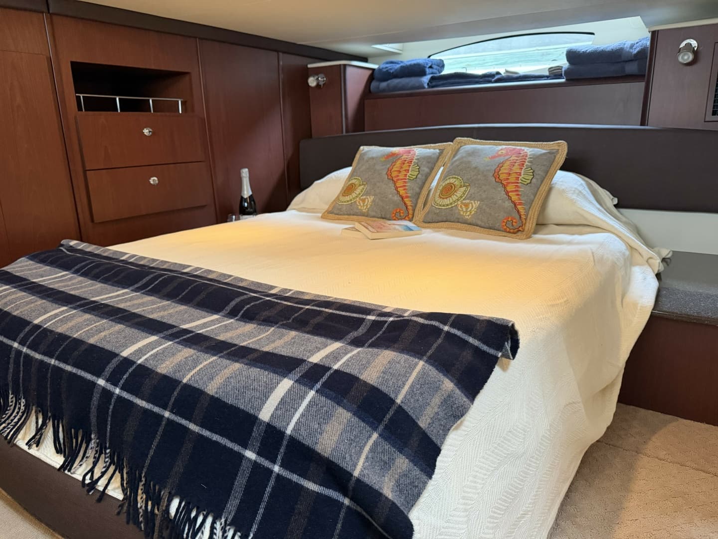 Meridian 441 VIP guest stateroom