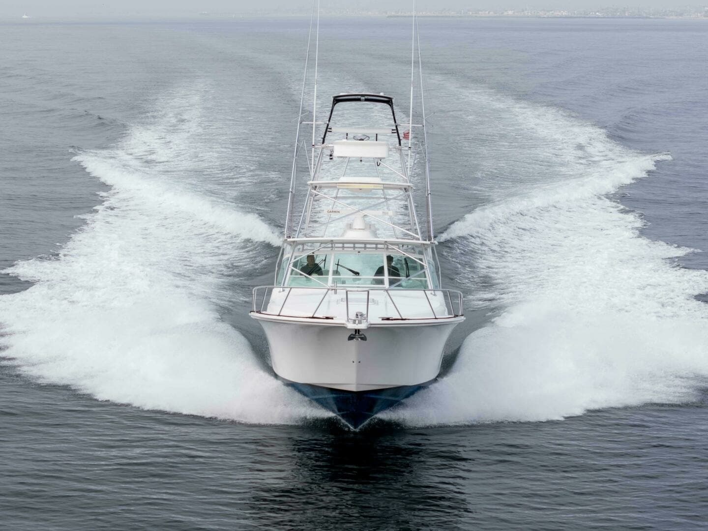 Dynamic Bow View Underway