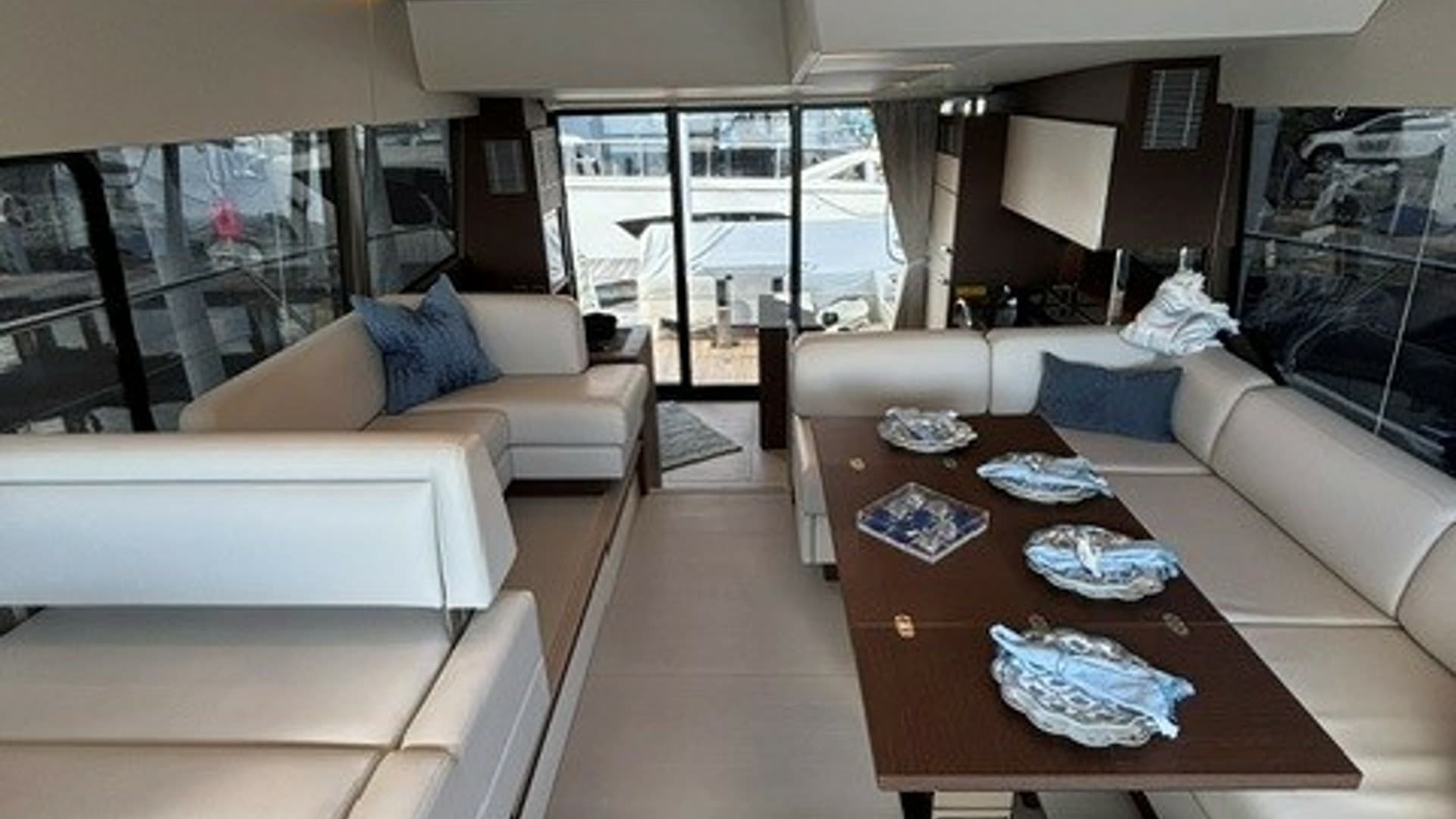Luxurious Salon with Expansive Views