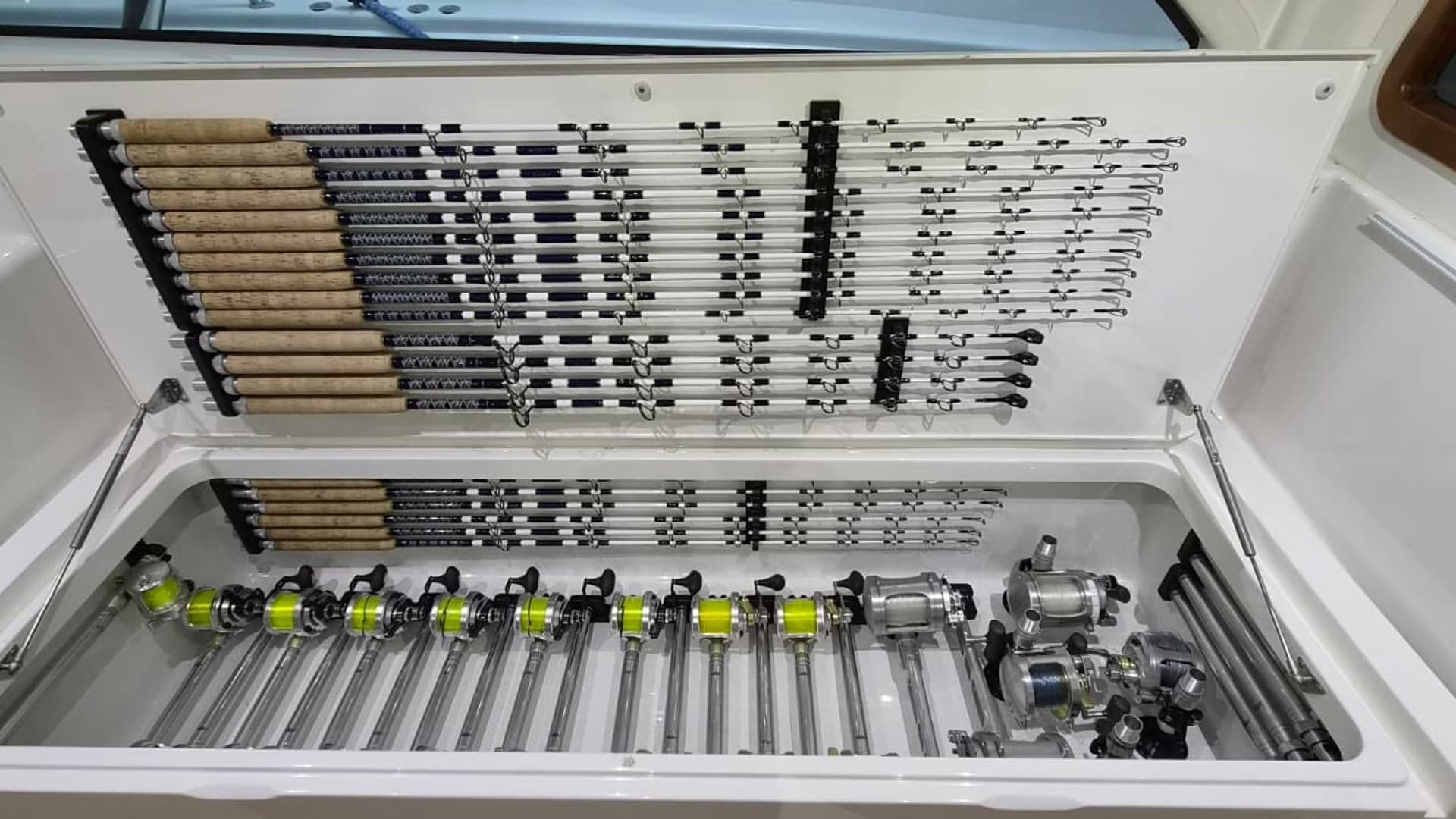 Fishing Rod Storage Compartment