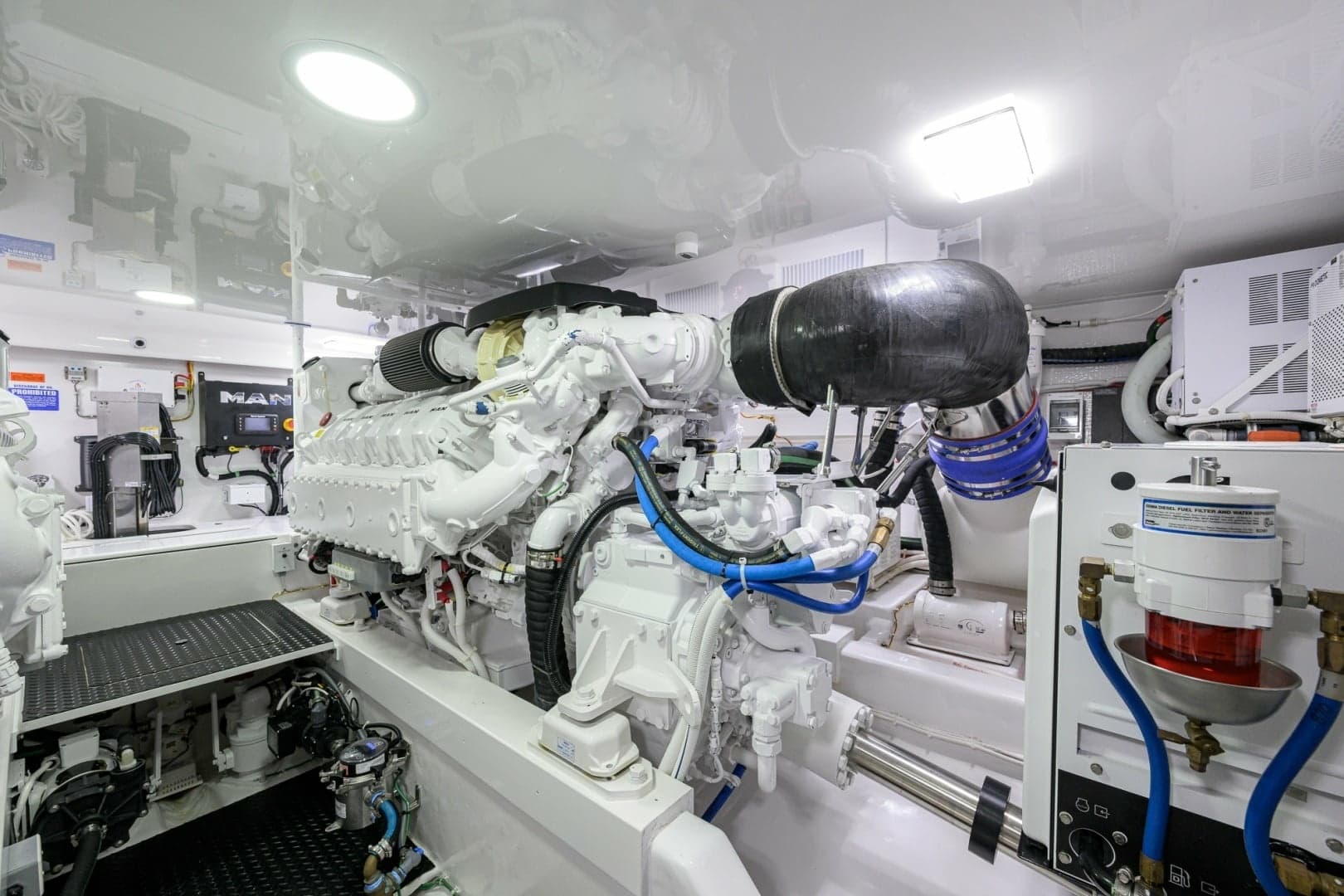 Viking 54 - Dog House - Engine Room