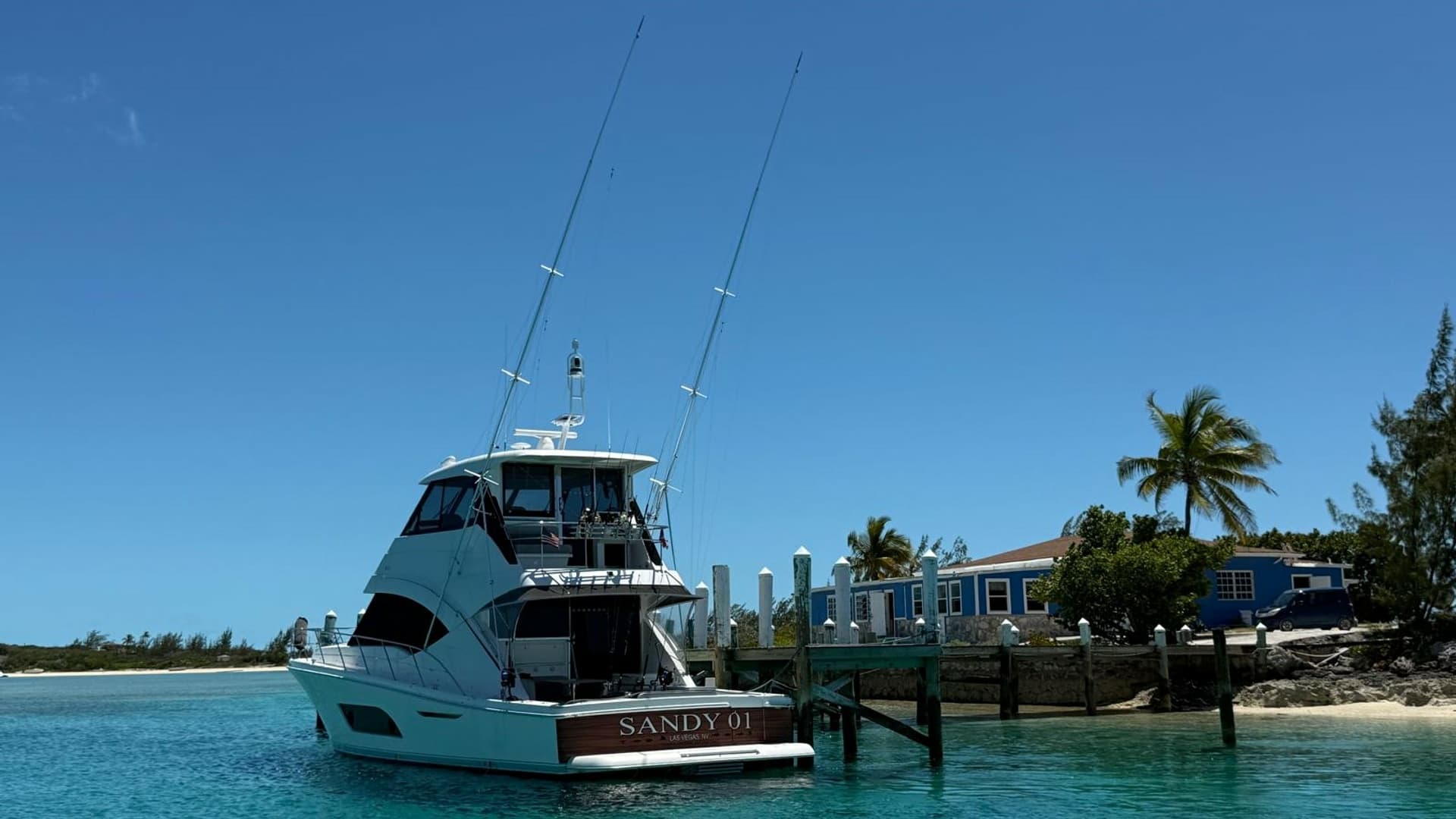 Aft View at Dock