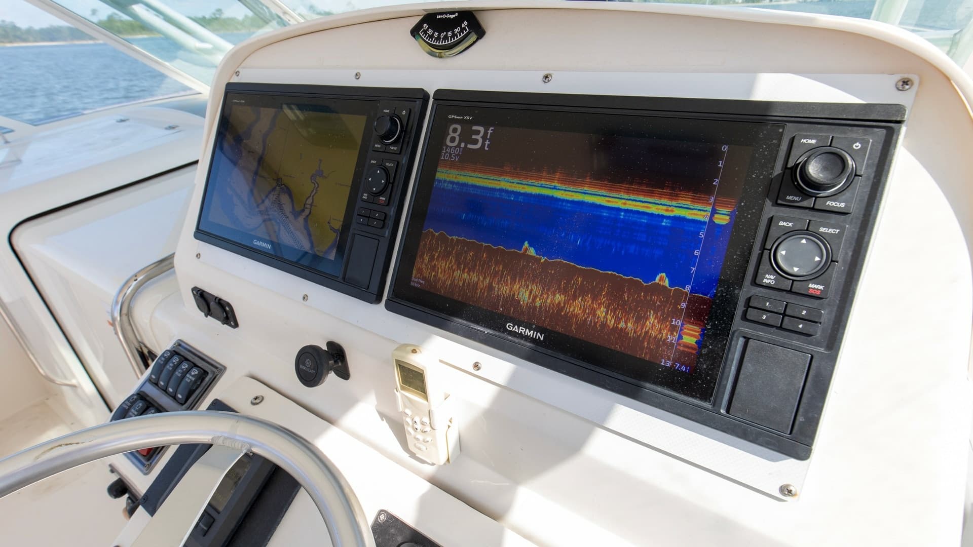 Helm Station with Dual Displays