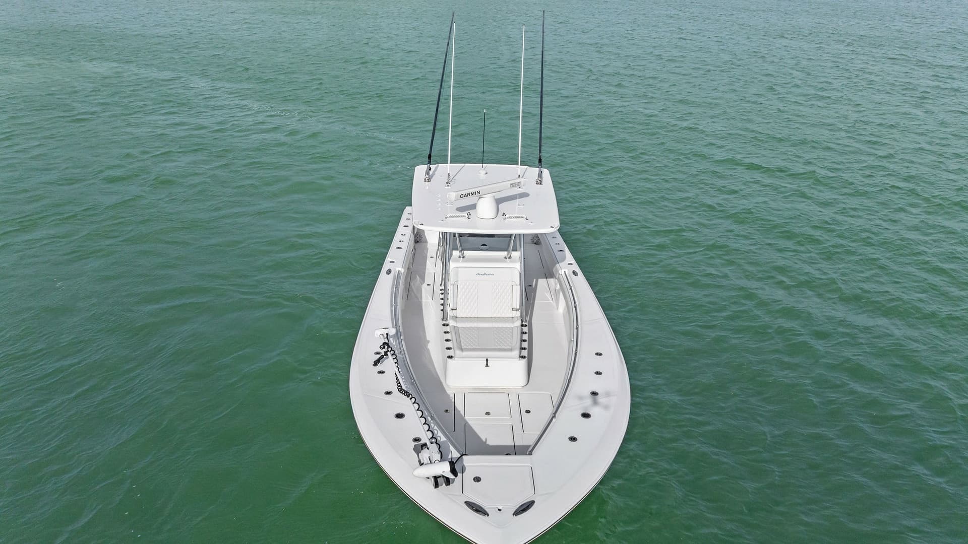 Aerial View of Bow Deck