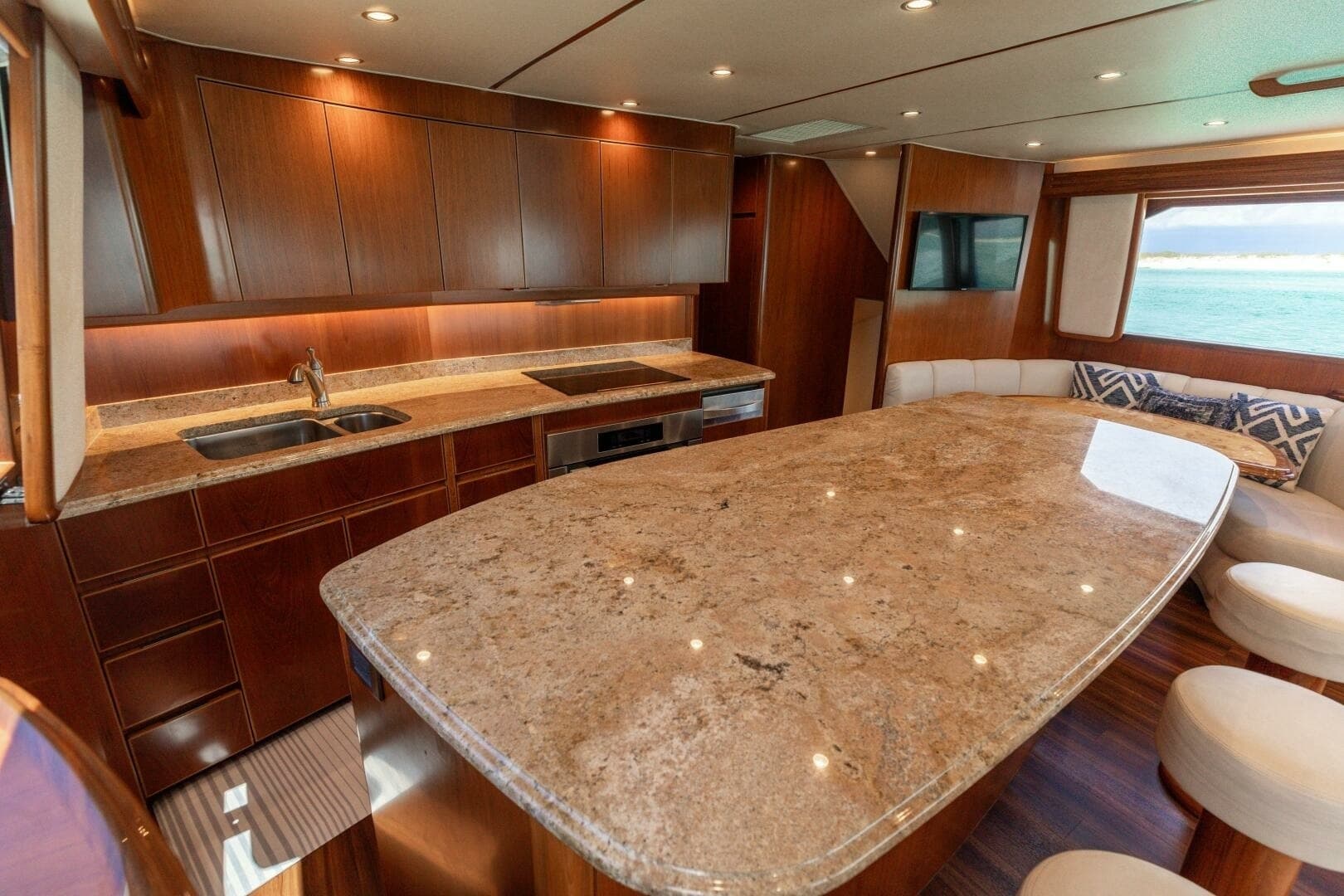2015 Viking 70 Convertible  Galley 2