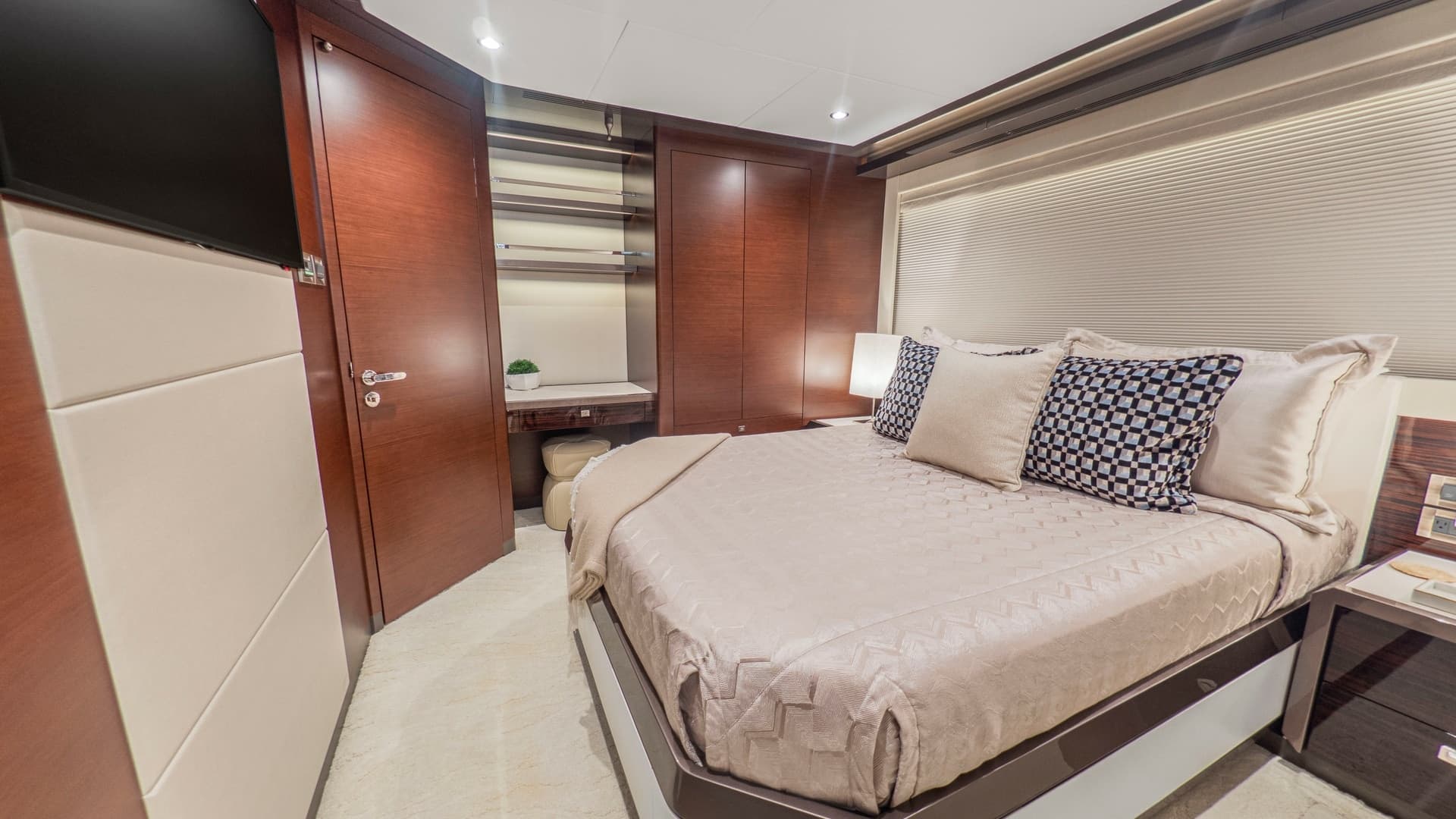 Luxurious Master Stateroom Interior