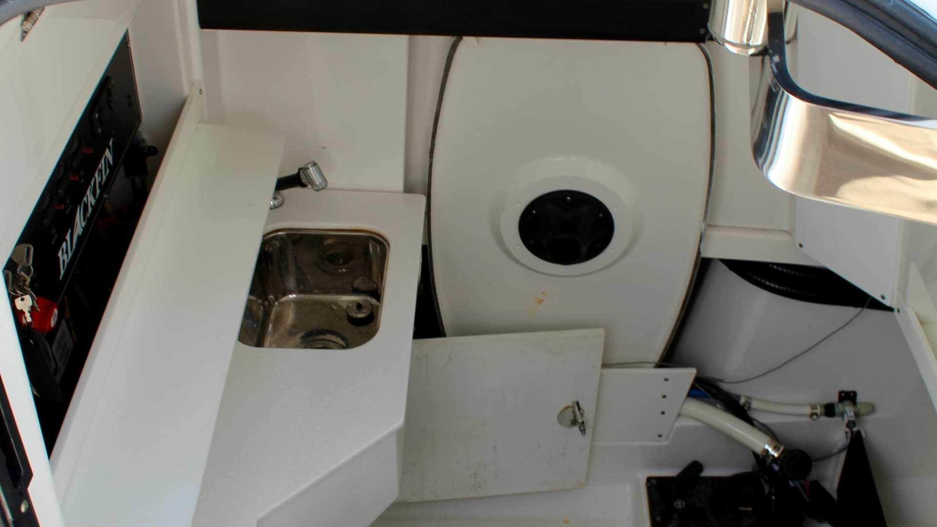 Interior Cabin with Sink Area