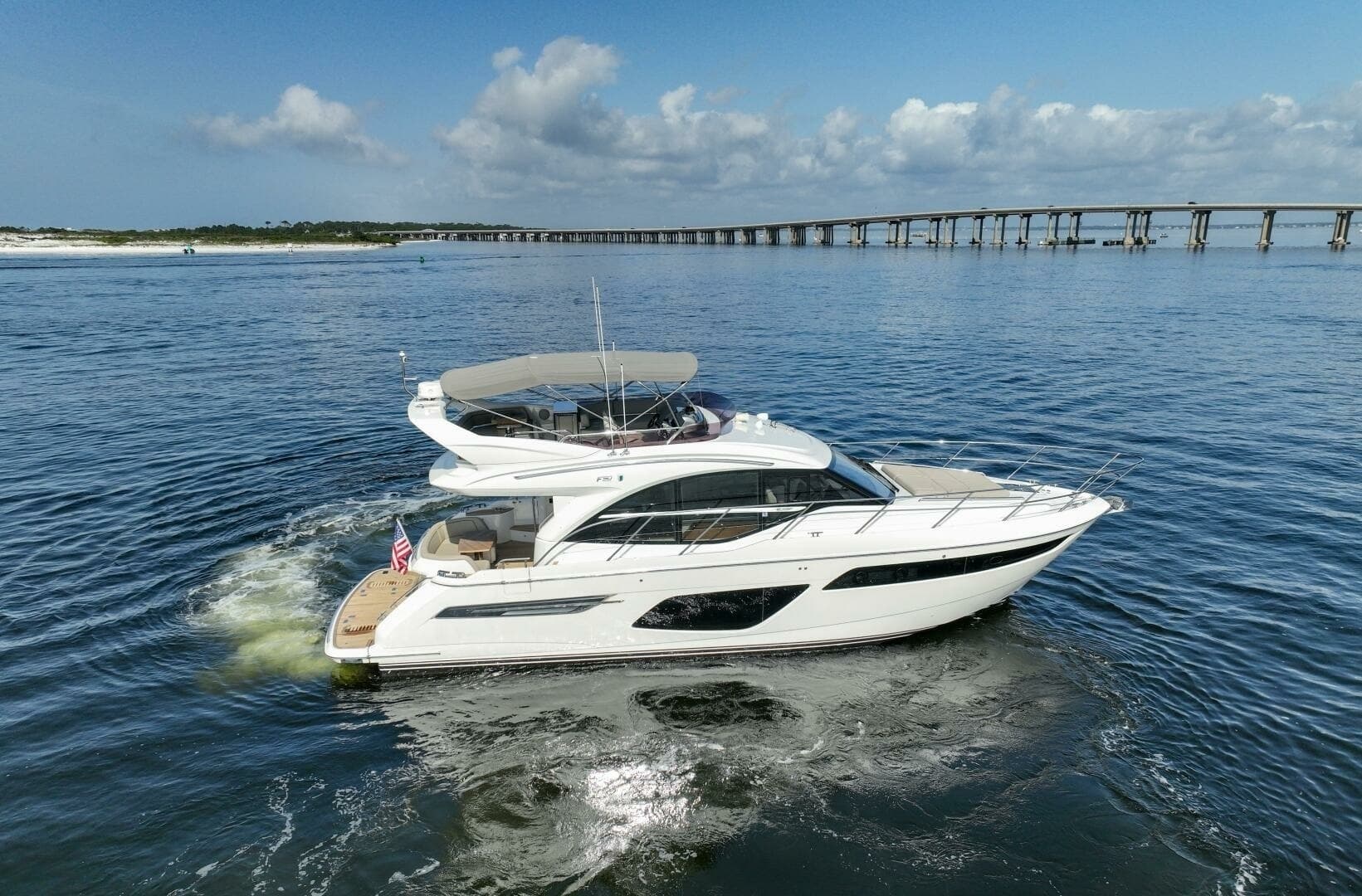 2021 Princess F50- MAKING TIME- Engine room- STBD