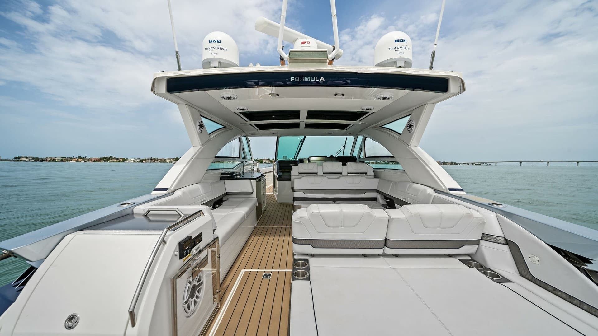 Spacious Aft Deck with Seating