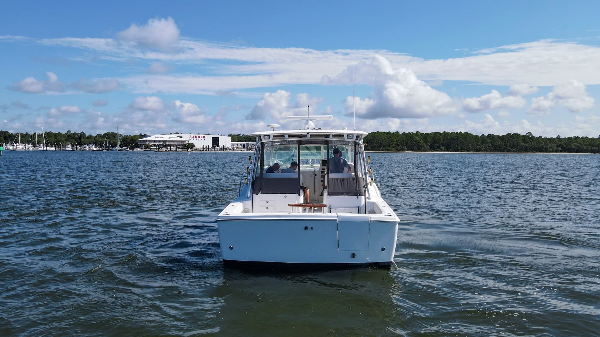 Aft View of Wellcraft 360 Coastal